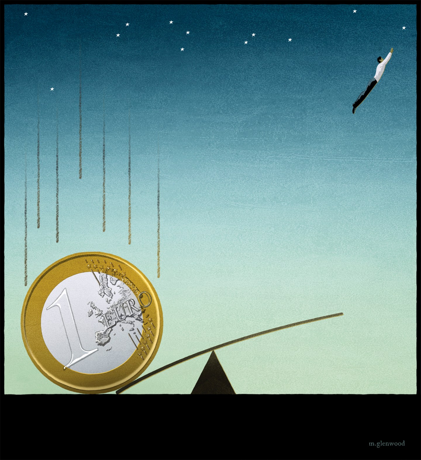 Wager on a falling euro