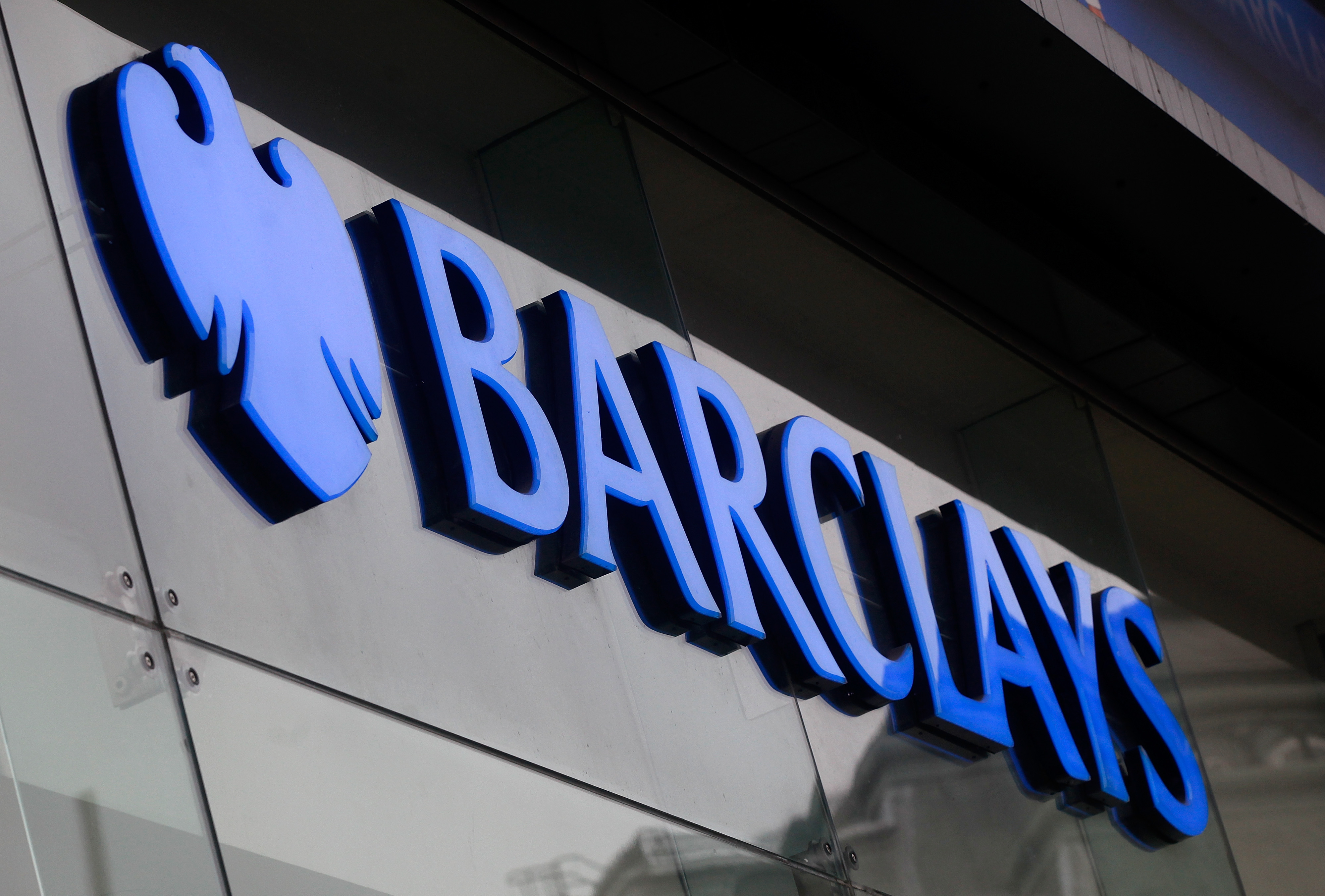 The Barclays Plc logo.