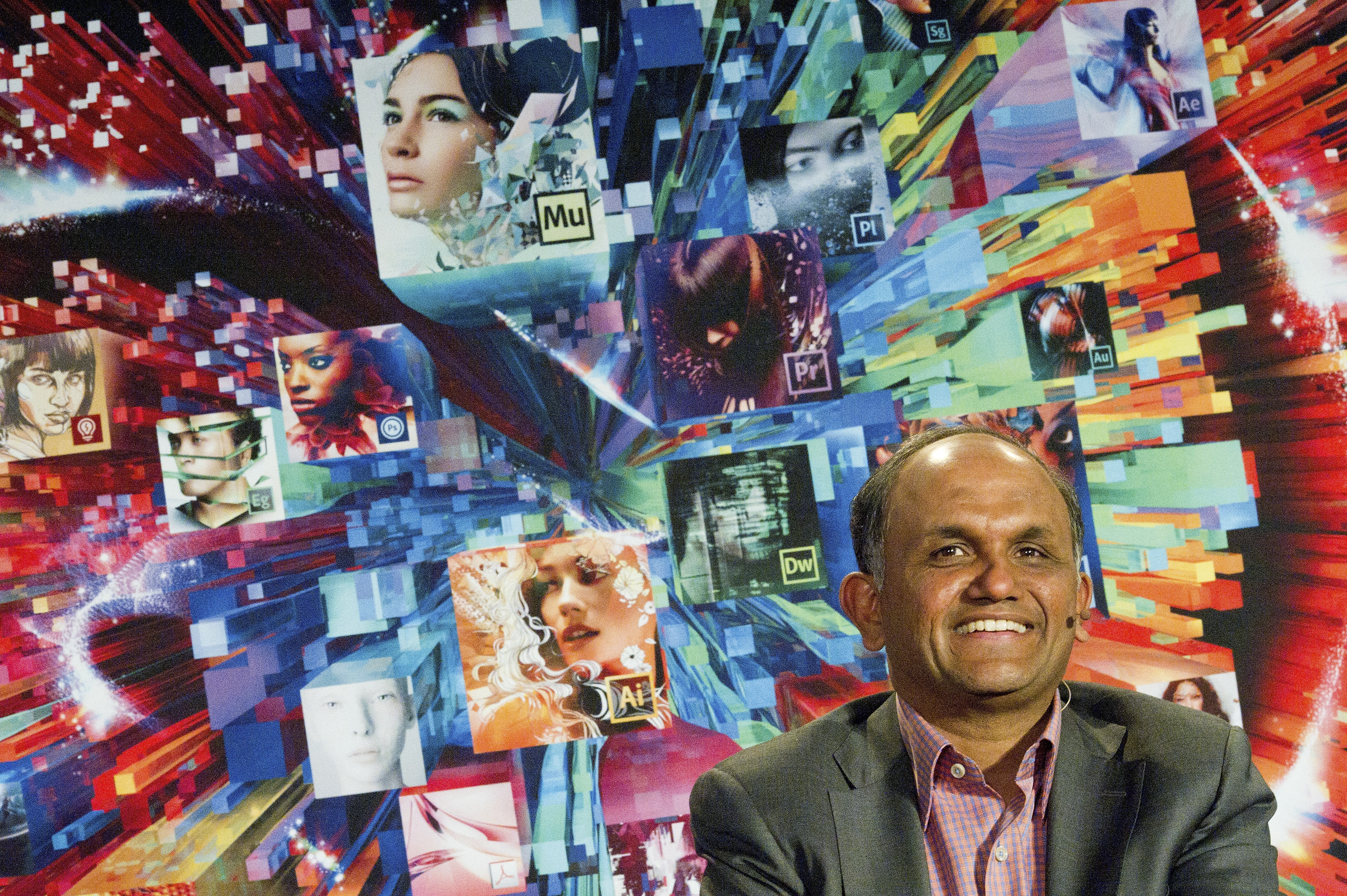 Adobe CEO Shantanu Narayen Launches Creative Suite 6 (CS6)