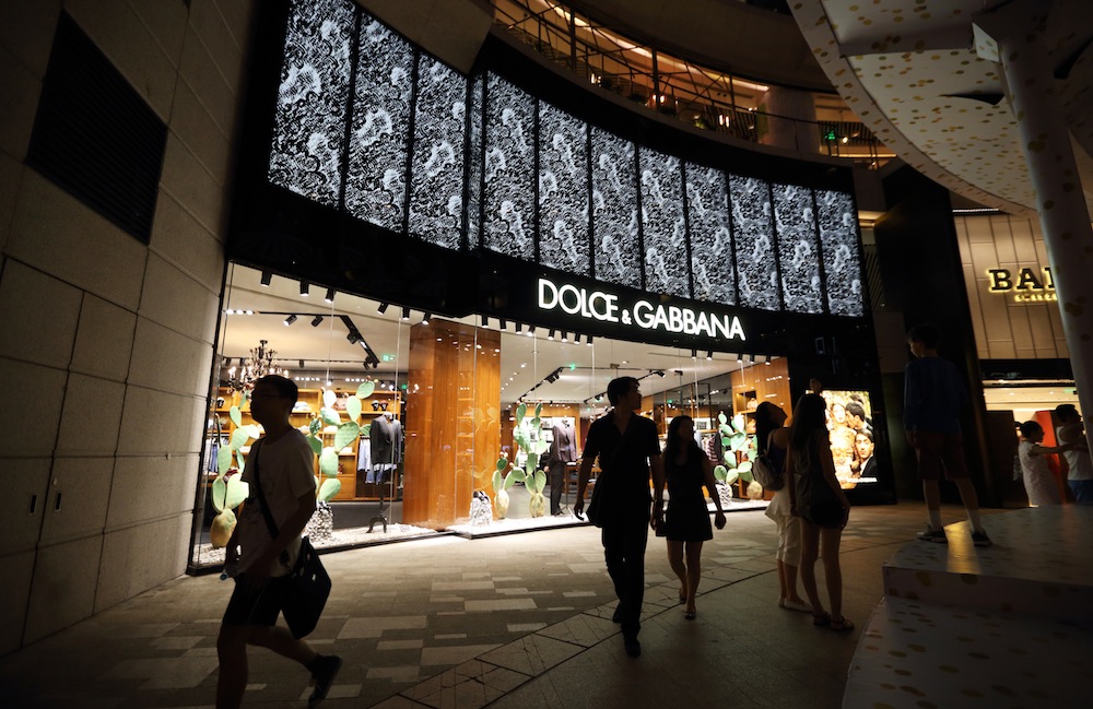 Dolce & Gabbana in Shanghai, China