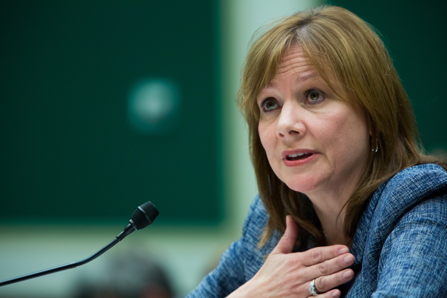 General Motors CEO Mary Barra.