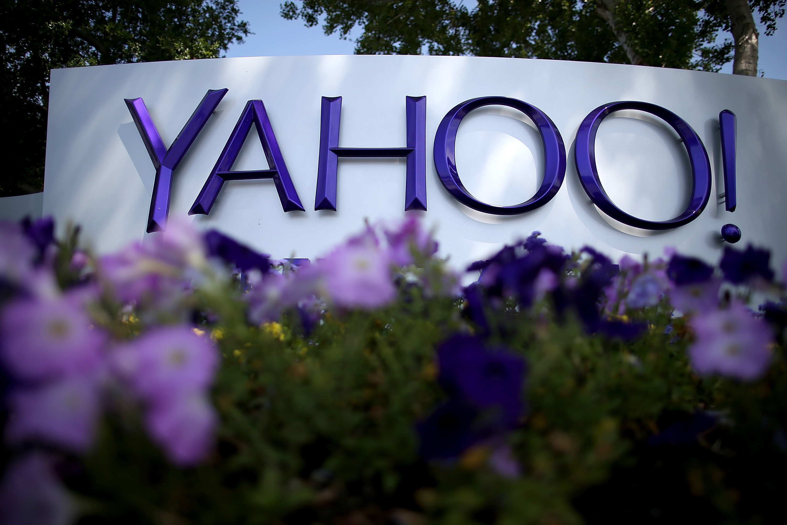 Yahoo's Headquarters In Sunnyvale, California