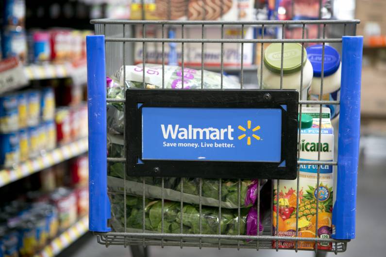 Inside A Wal-Mart Store Ahead Off Earns