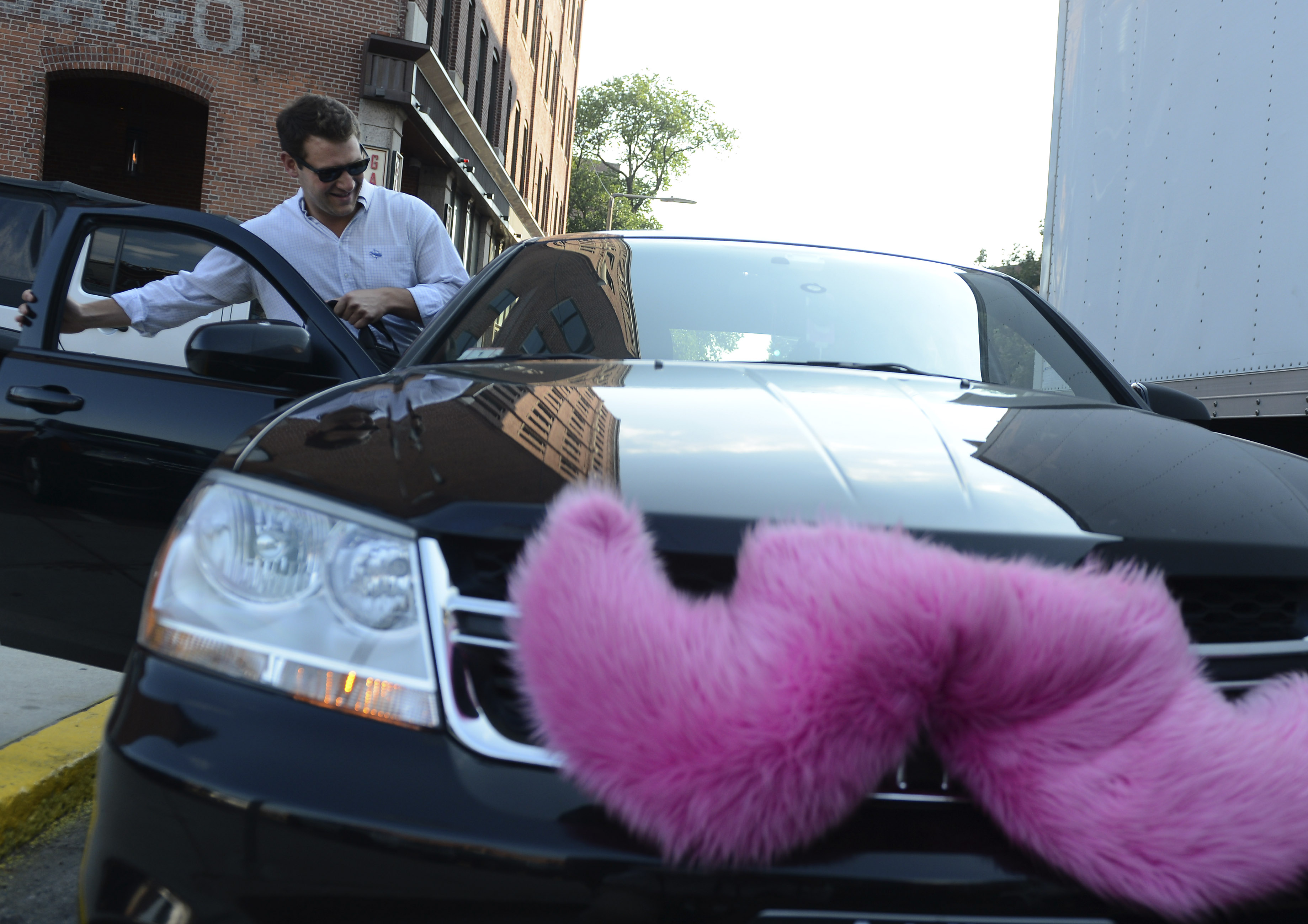 A Lyft user.
