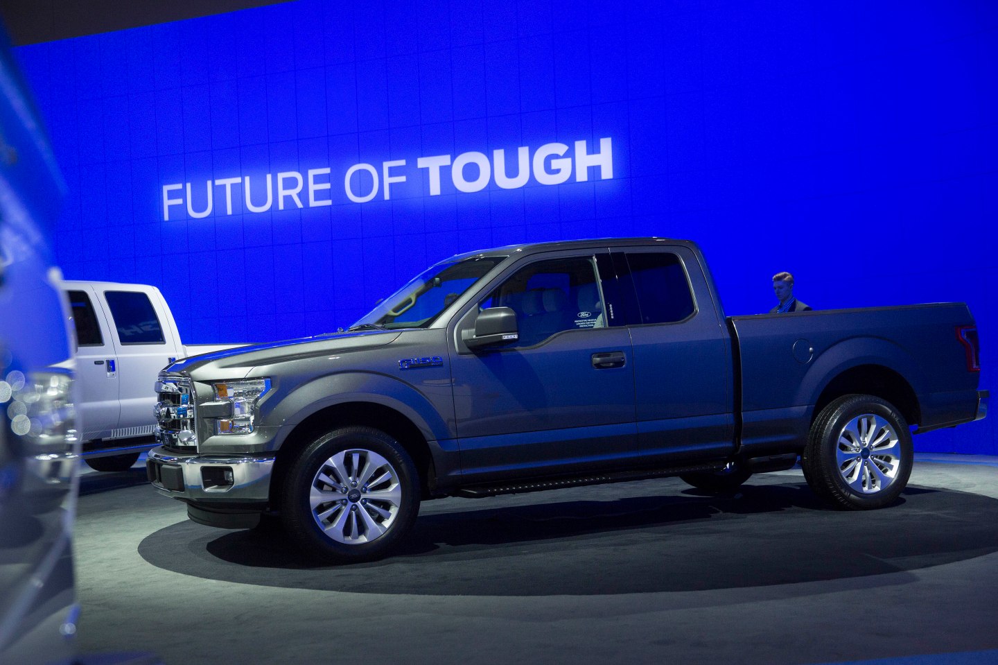 U.S. Energy Secretary Ernest Moniz Tours The DC Auto Show