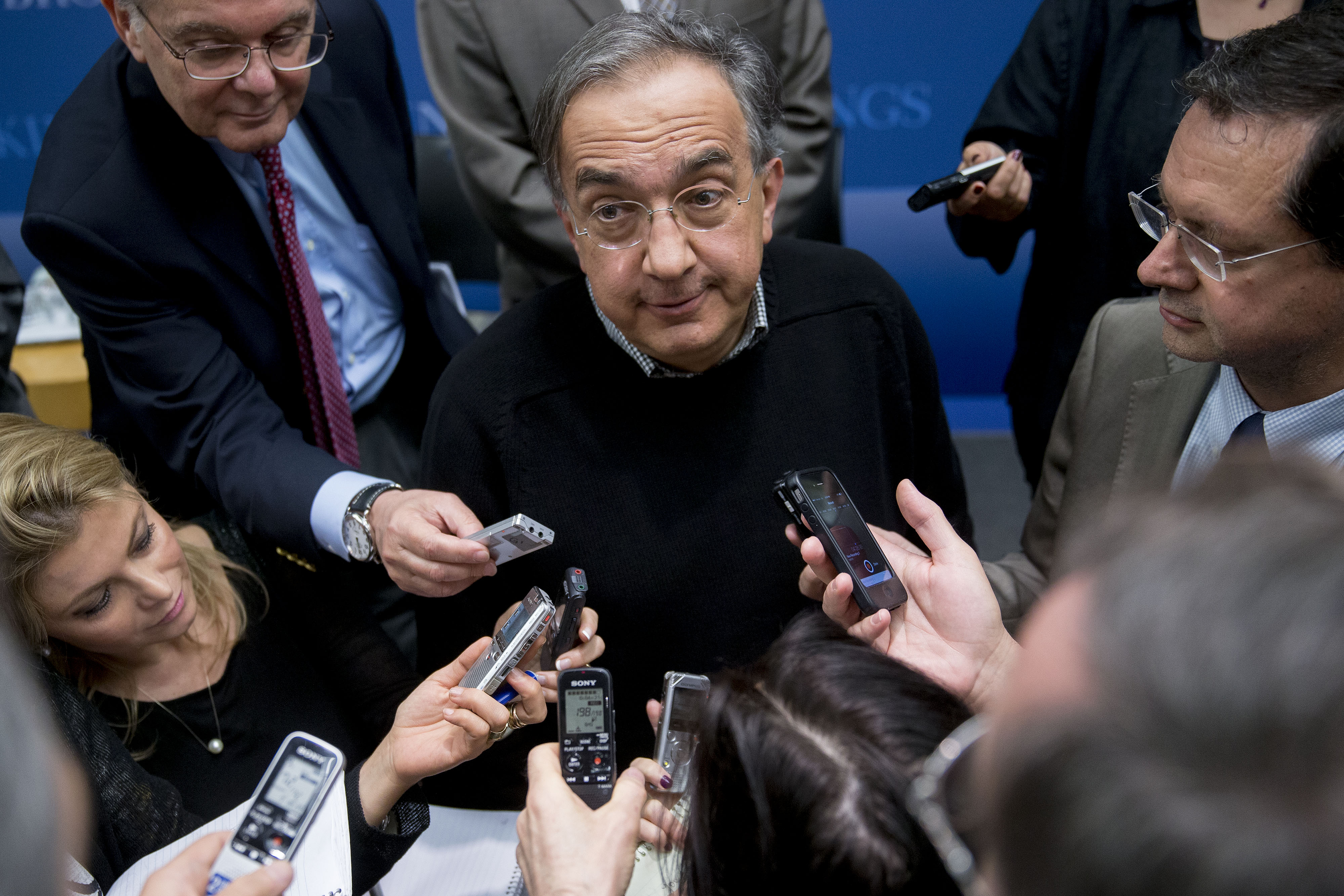 Chrysler CEO Sergio Marchionne Speaks At The Brookings Institution
