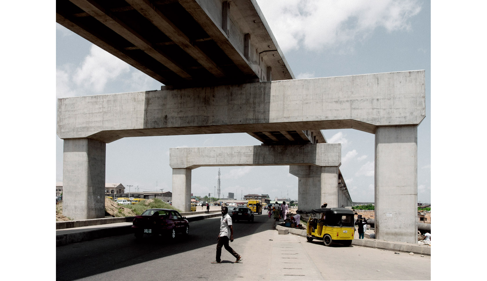 Lagos Nigeria light rail construction