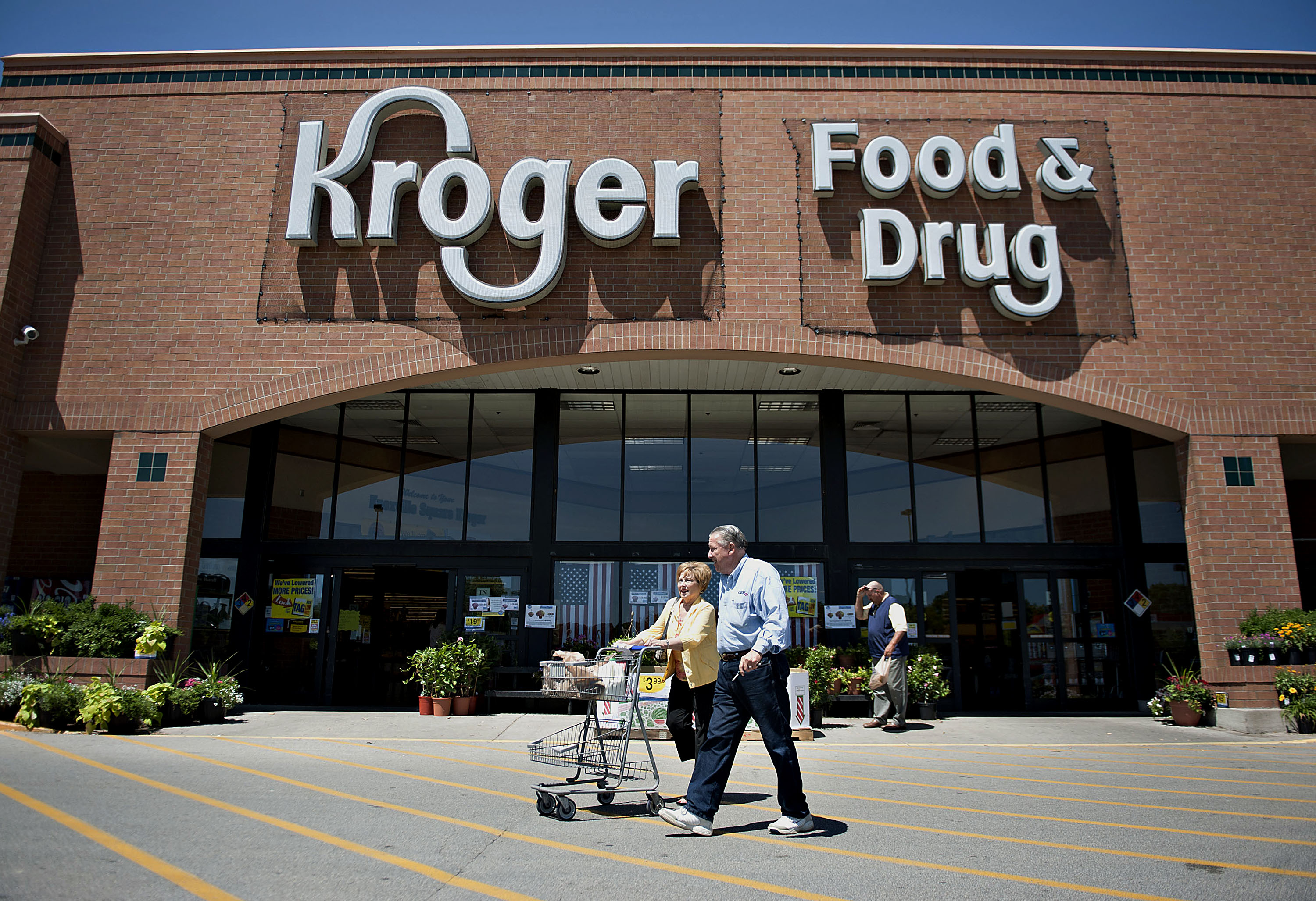 Inside A Kroger Co. Supermarket Ahead Of Earns Figures