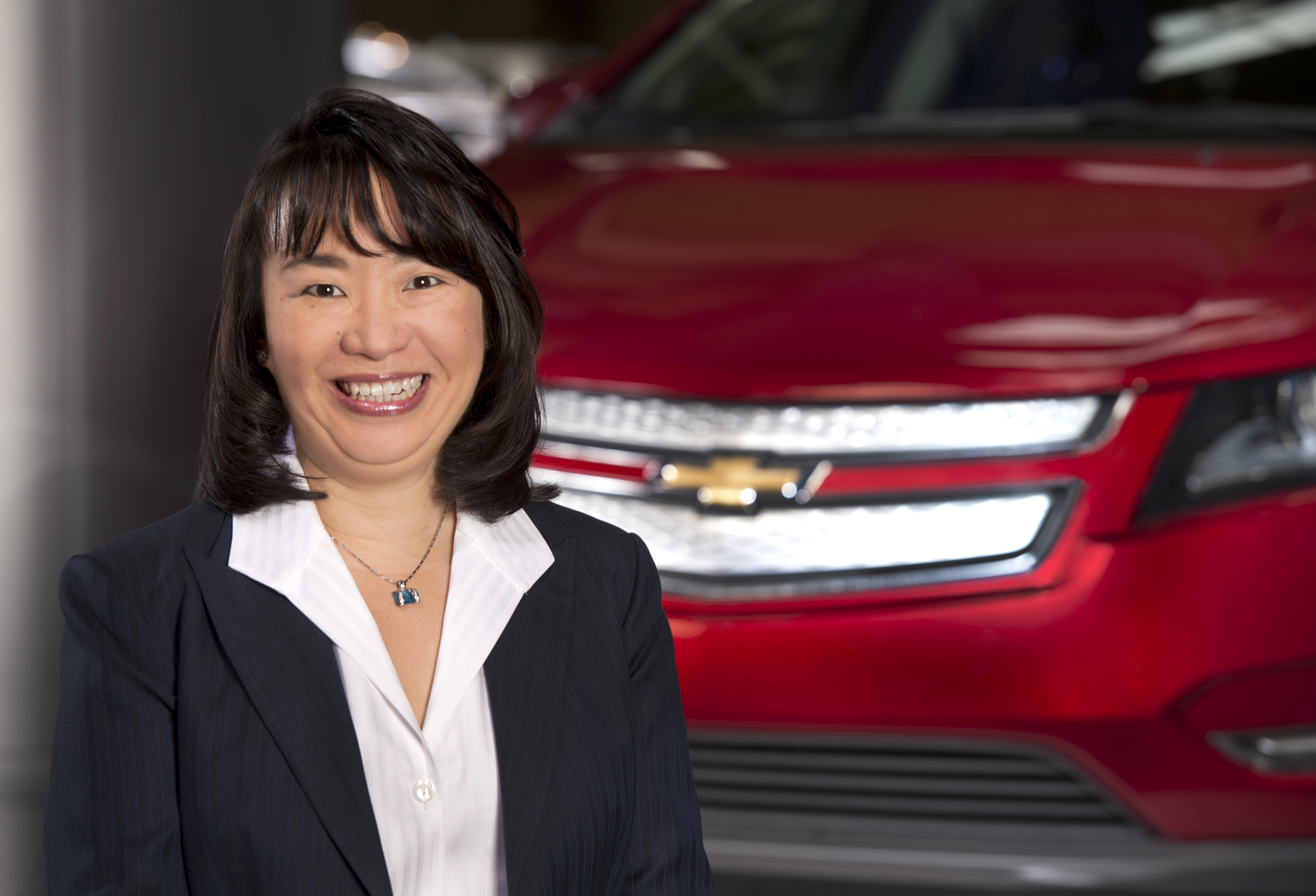 Mary Chan, president of GM's Global Connected Consumer group.