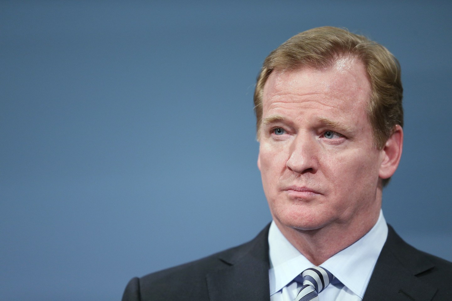 NFL Commissioner Goodell Discuss 2014 Super Bowl Plans