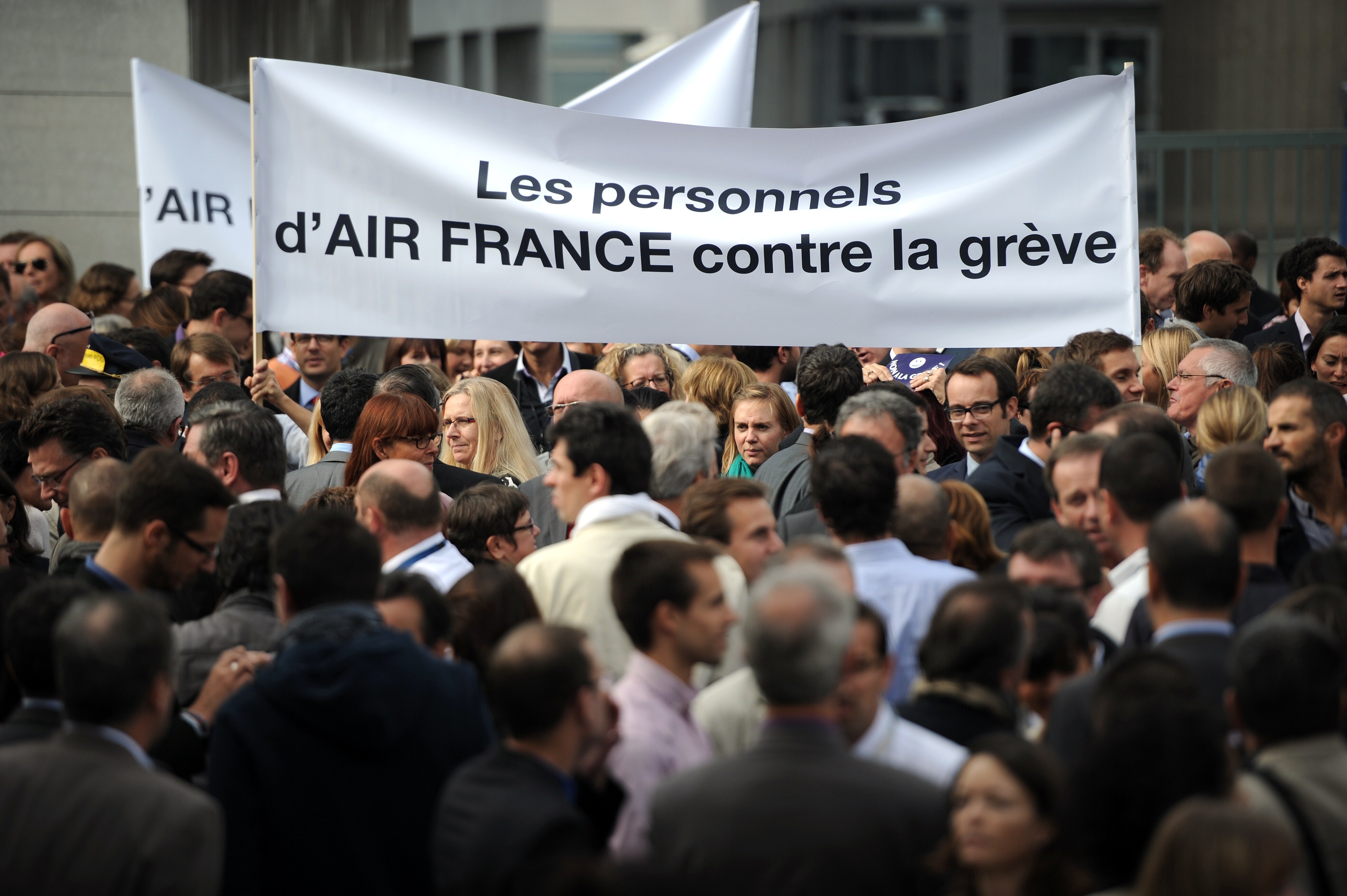 FRANCE-AVIATION-TRANSPORT-STRIKE-AIRFRANCE