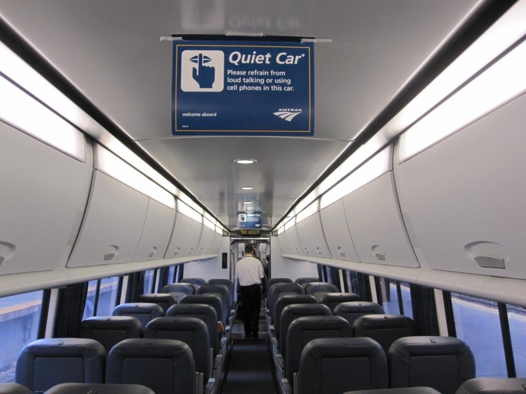 The cult of the Amtrak Quiet Car