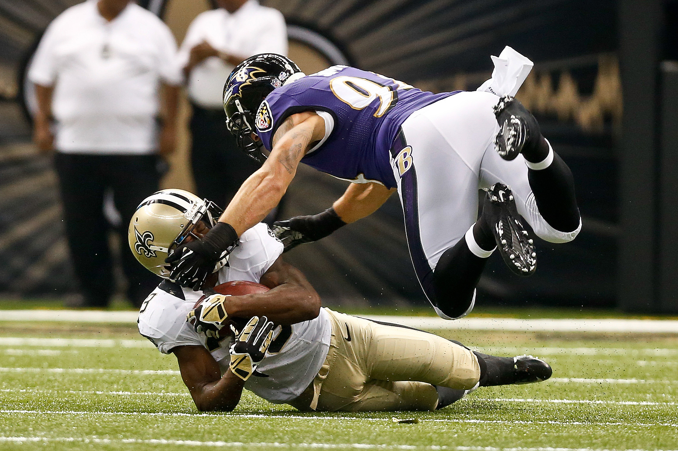 NFL: Preseason-Baltimore Ravens at New Orleans Saints