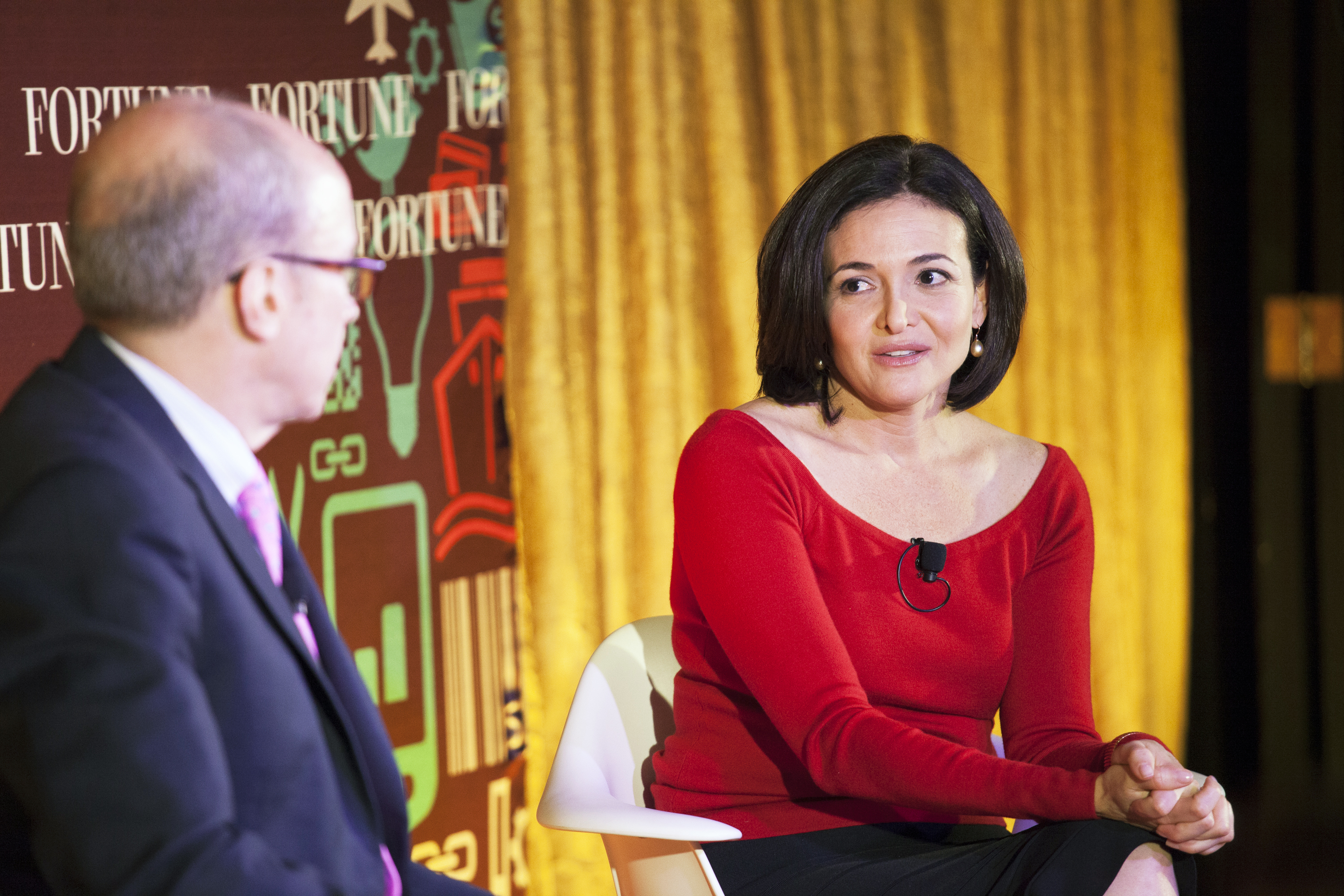 Sheryl Sandberg, Fortune Brainstorm Tech marketing dinner New York 2014
