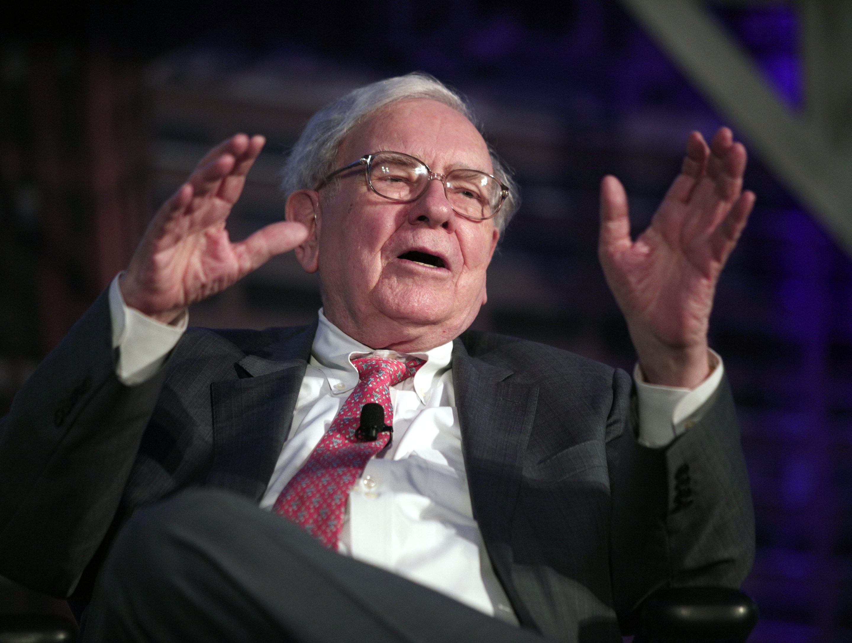 Warren Buffett Speaks At Conference Focused On Detroit's Revitalization