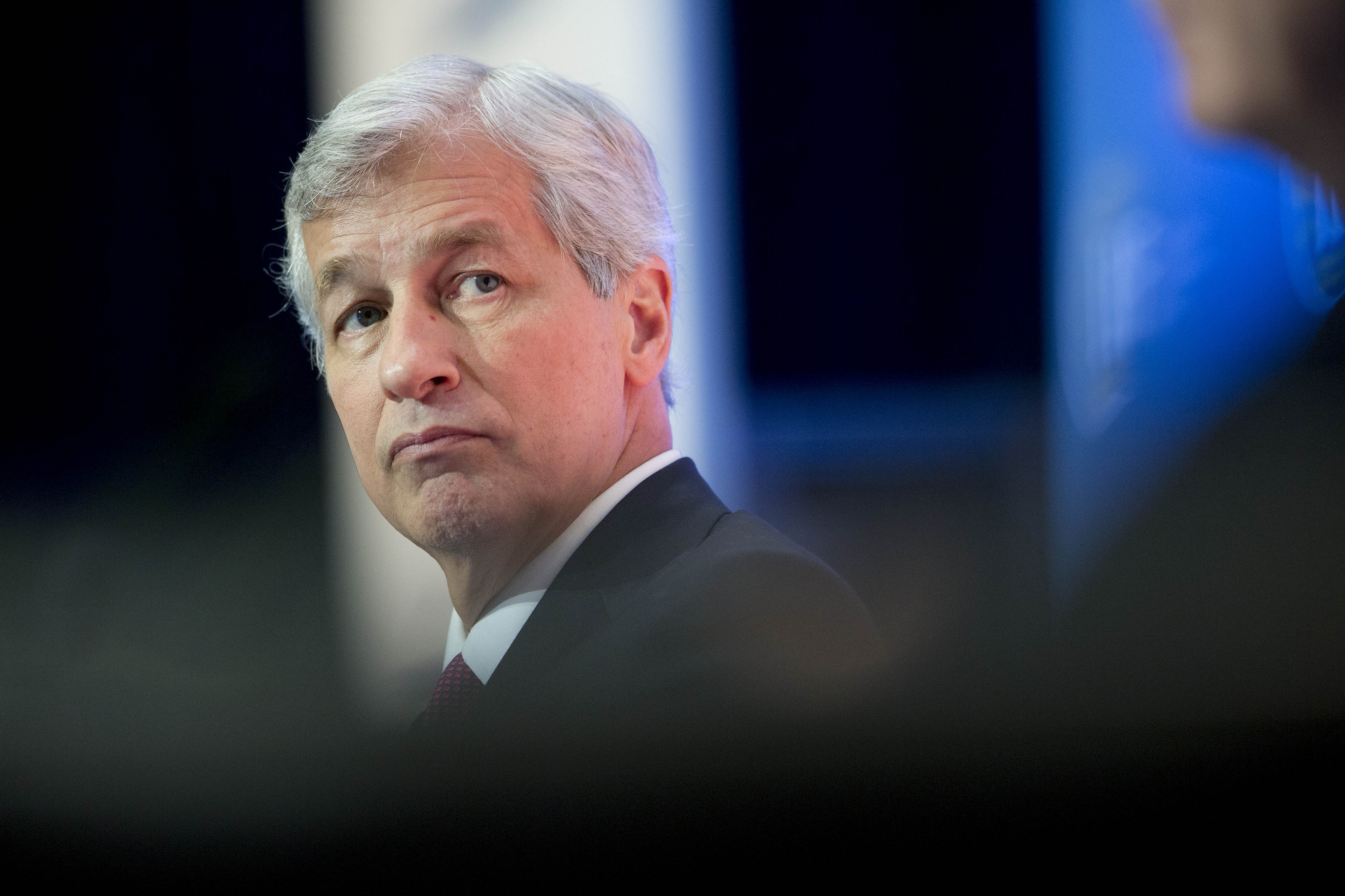 JPMorgan Chase & Co. CEO Jamie Dimon Speaks At An Institute Of International Finance Panel