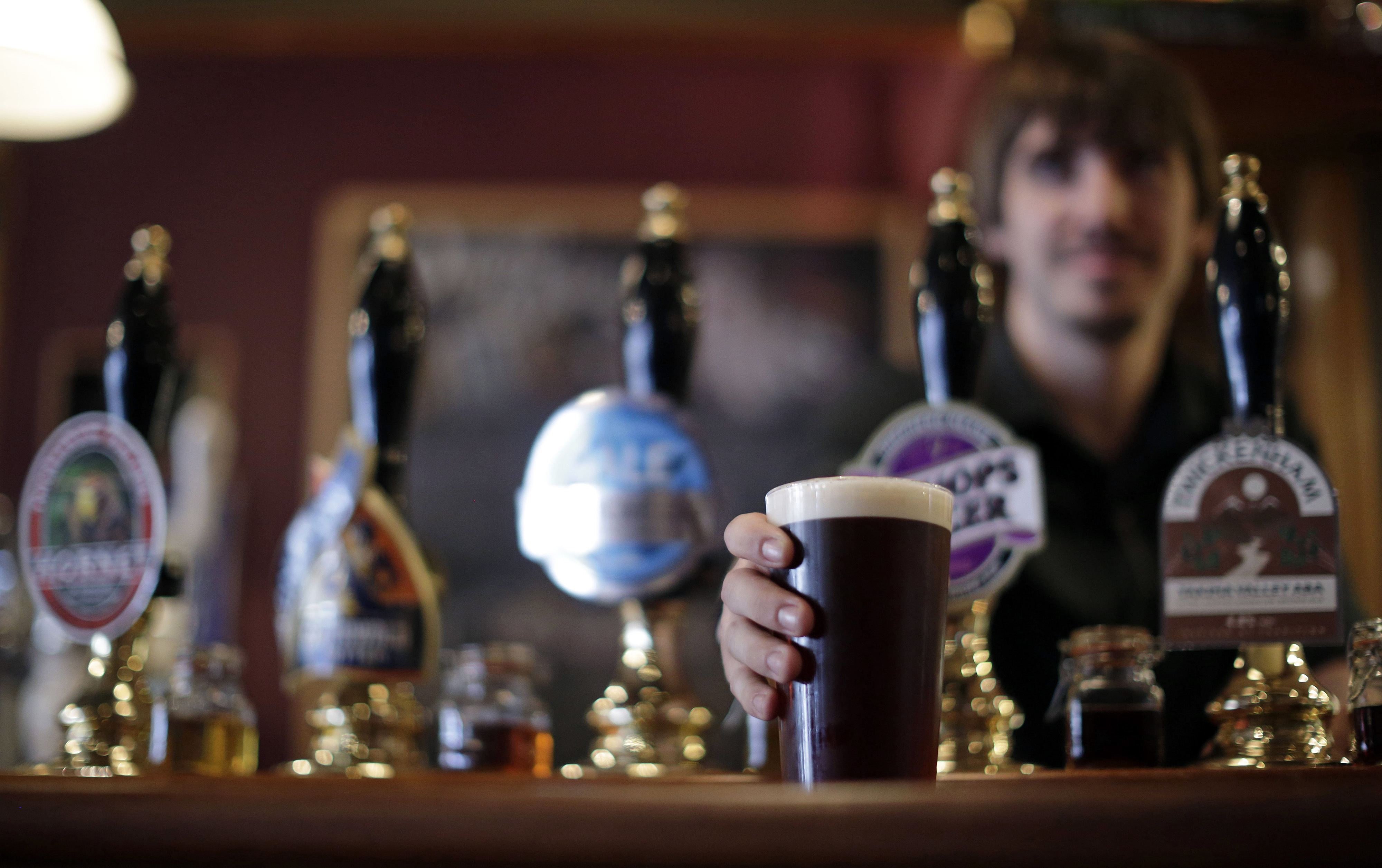 Inside A JD Wetherspoon Plc Public House