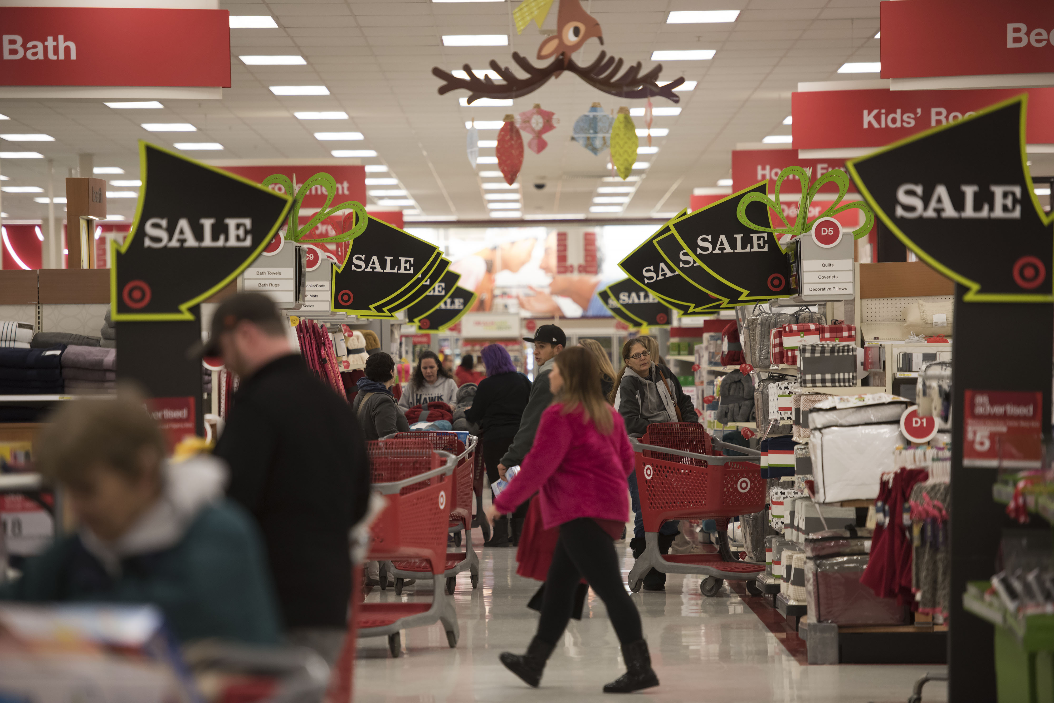 Shoppers Inside A Target Corp. Store Ahead Of Black Friday Sales