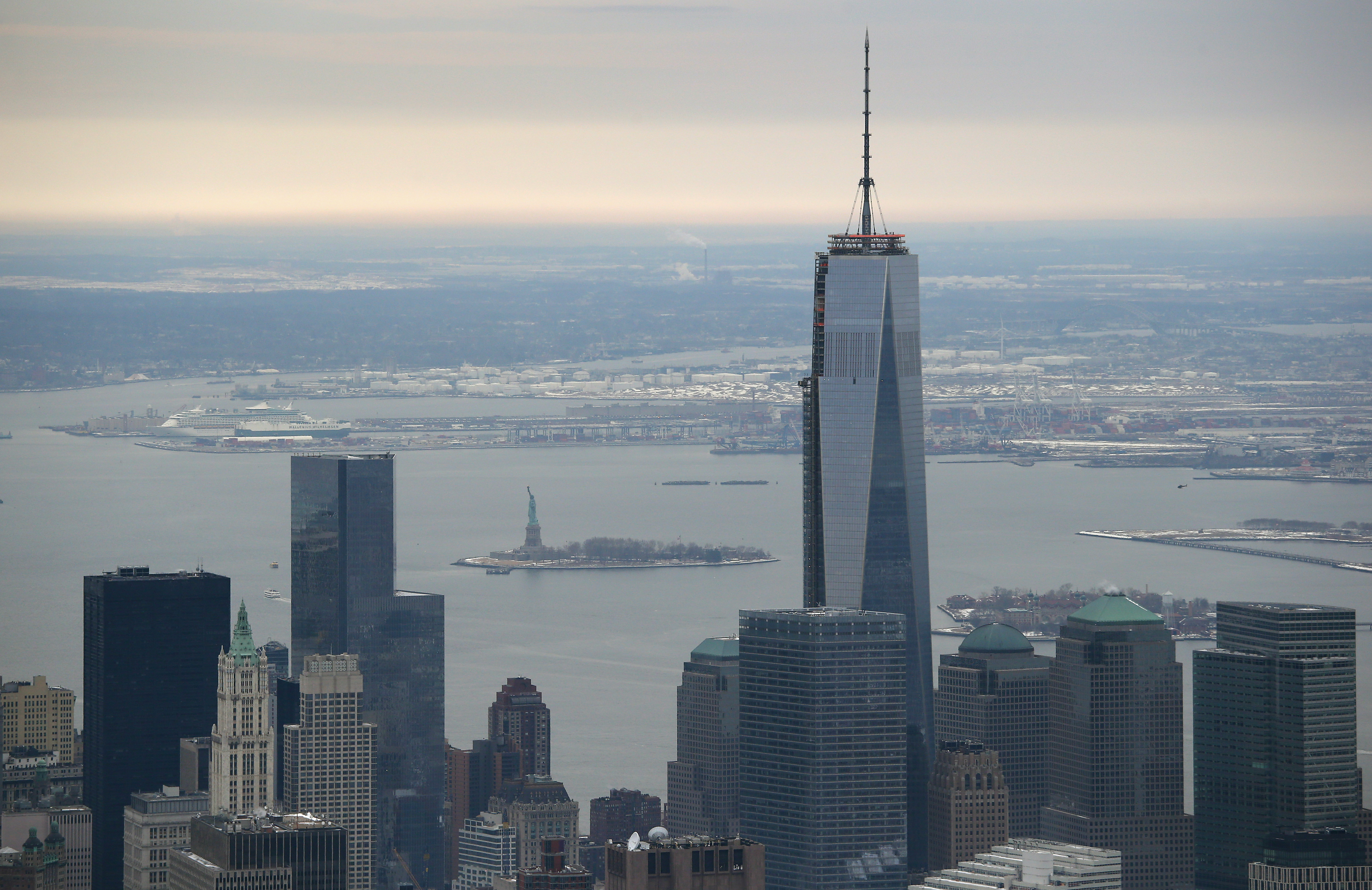 New York Area Prepares For Super Bowl XLVIII