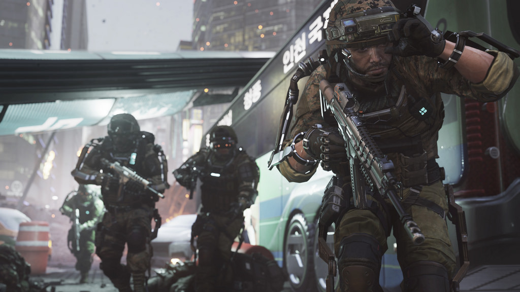 A scene from 'Call of Duty: Advanced Warfare'