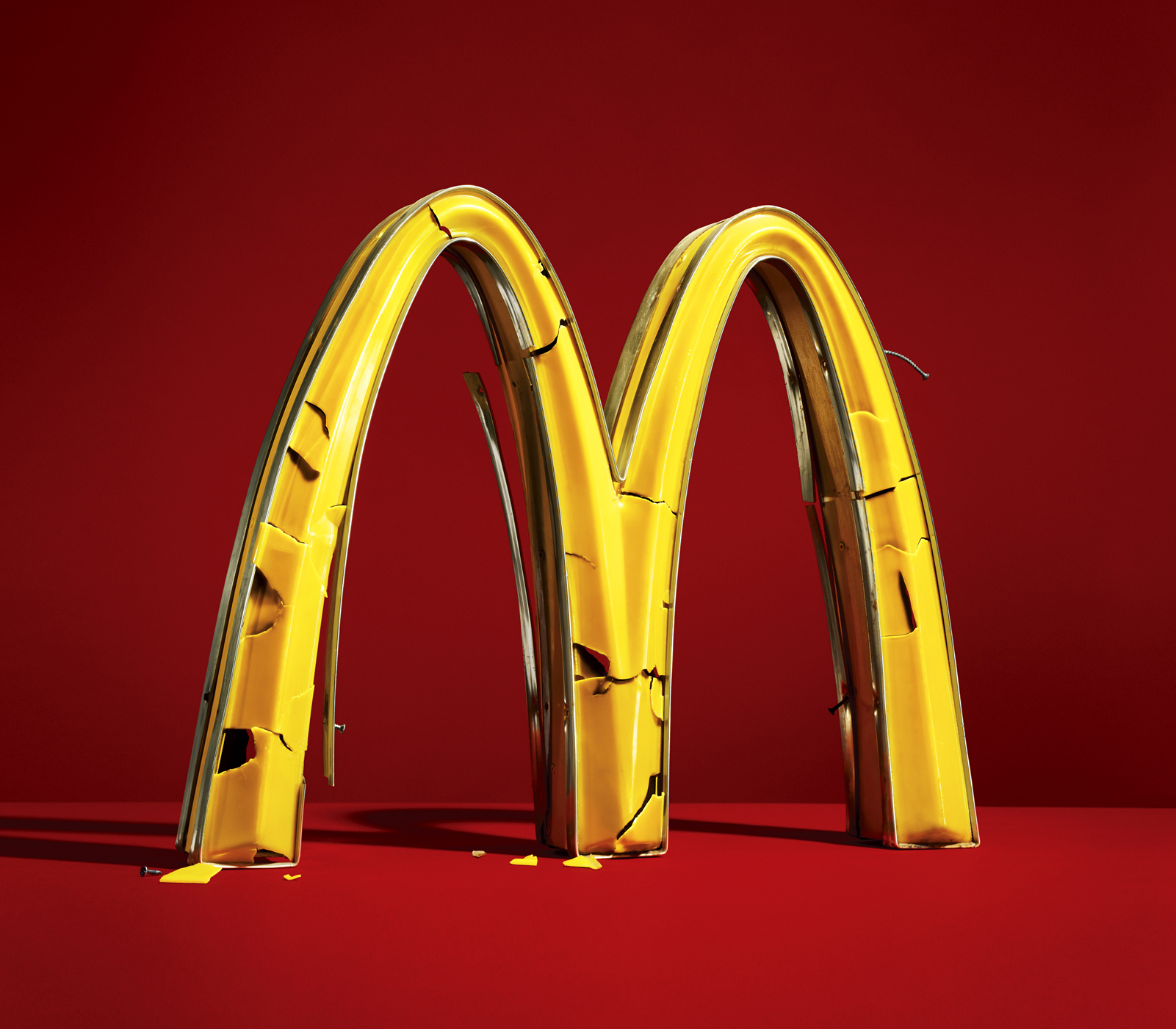 Fallen Arches, broken McDonalds arches