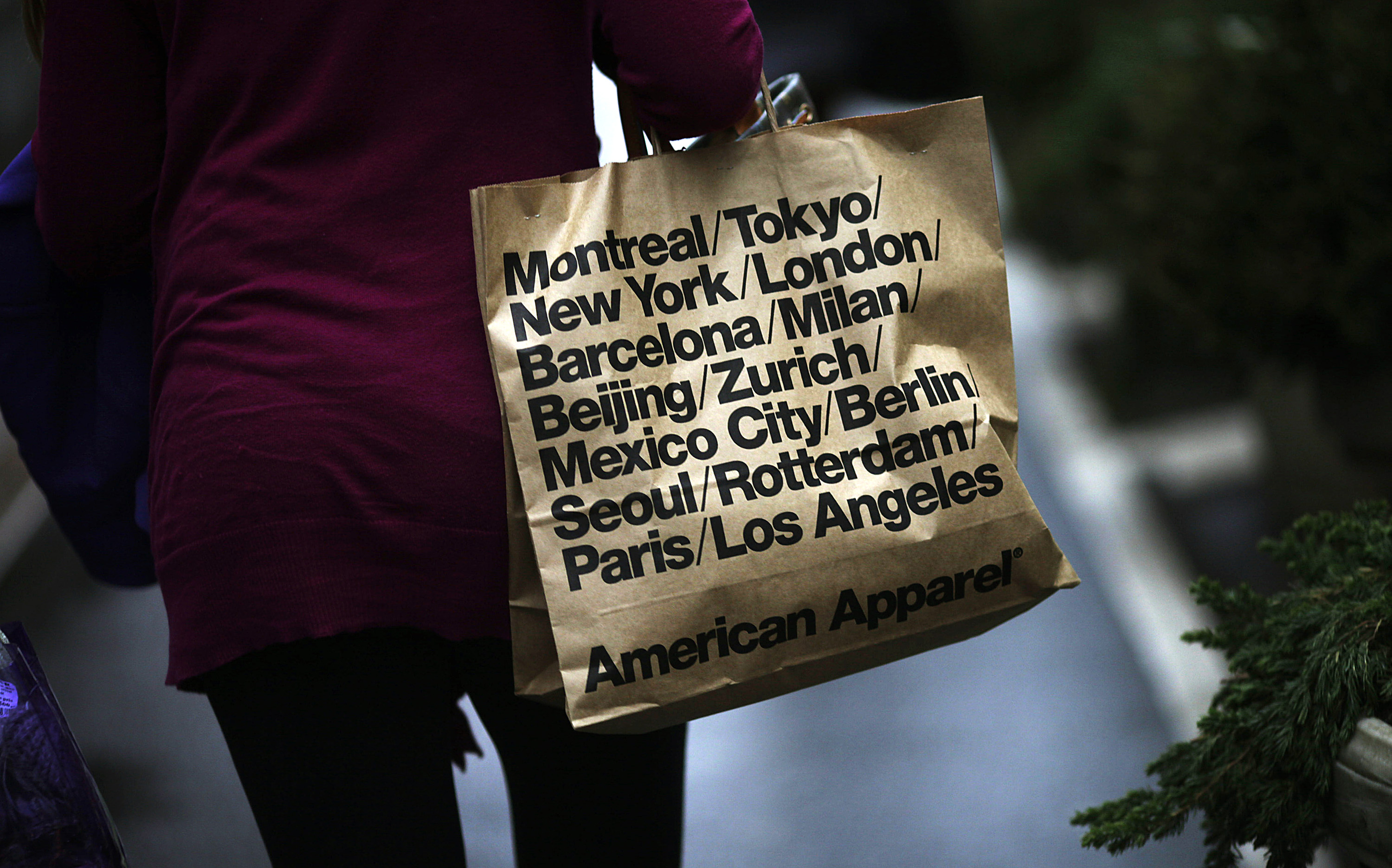 General Views Of Holiday Shopping