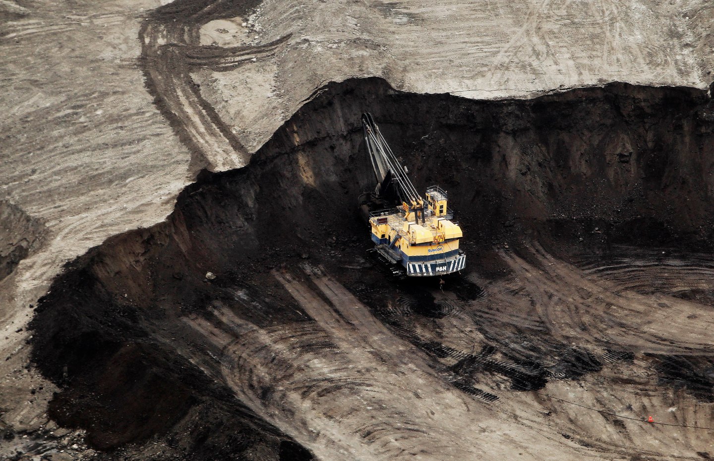 Aerial Views Of The Oil Sands As Heavy Crude Trades Below U.S. Benchmark