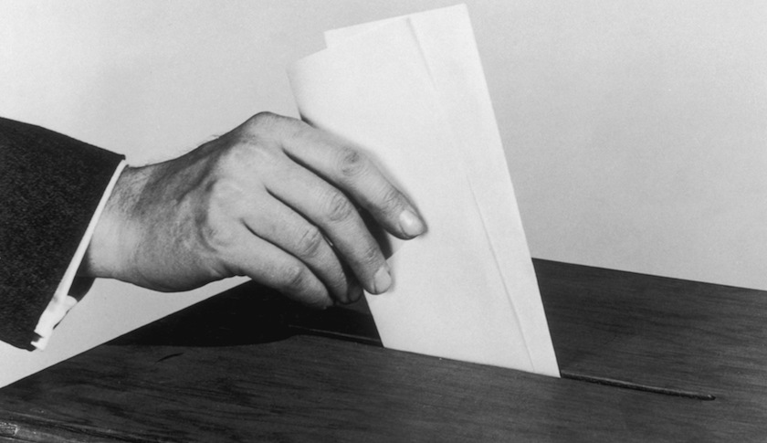 voting ballot box