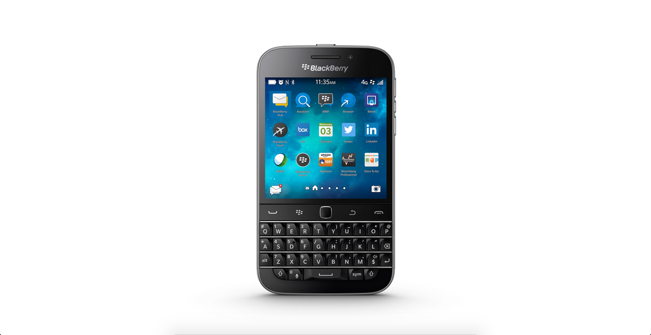 BlackBerry Classic (2014) front wide