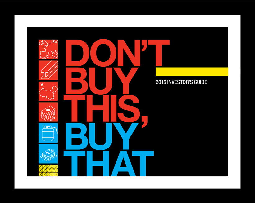 Don’t buy this, buy that! 55 stocks to own in 2015