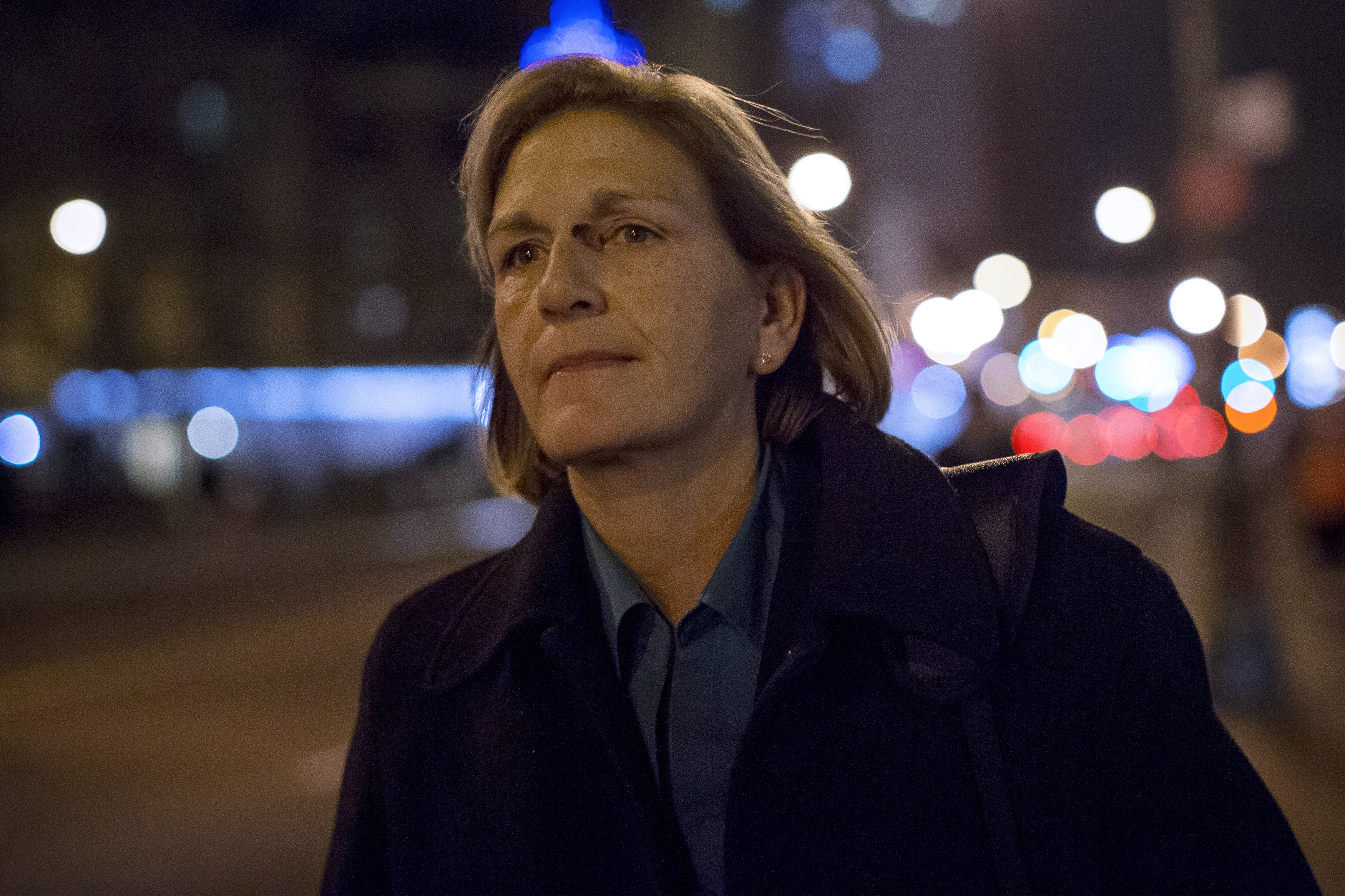 JoAnn Crupi, former Bernard L. Madoff Investment Securities LLC employee, exits the Manhattan Federal Court house in New York