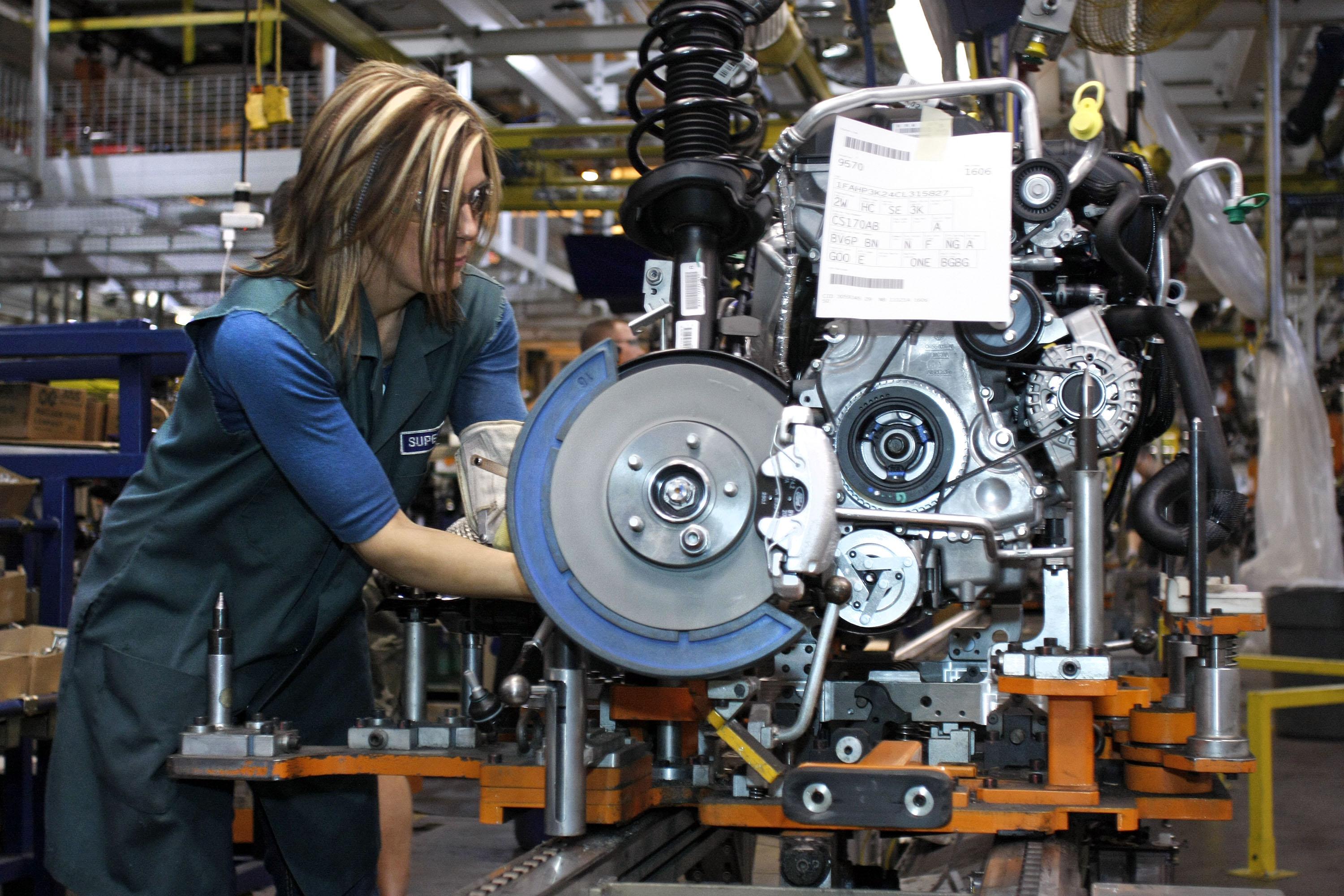 Ford Electric Car Plant Builds Electric Focus And Hybrid Vehicles