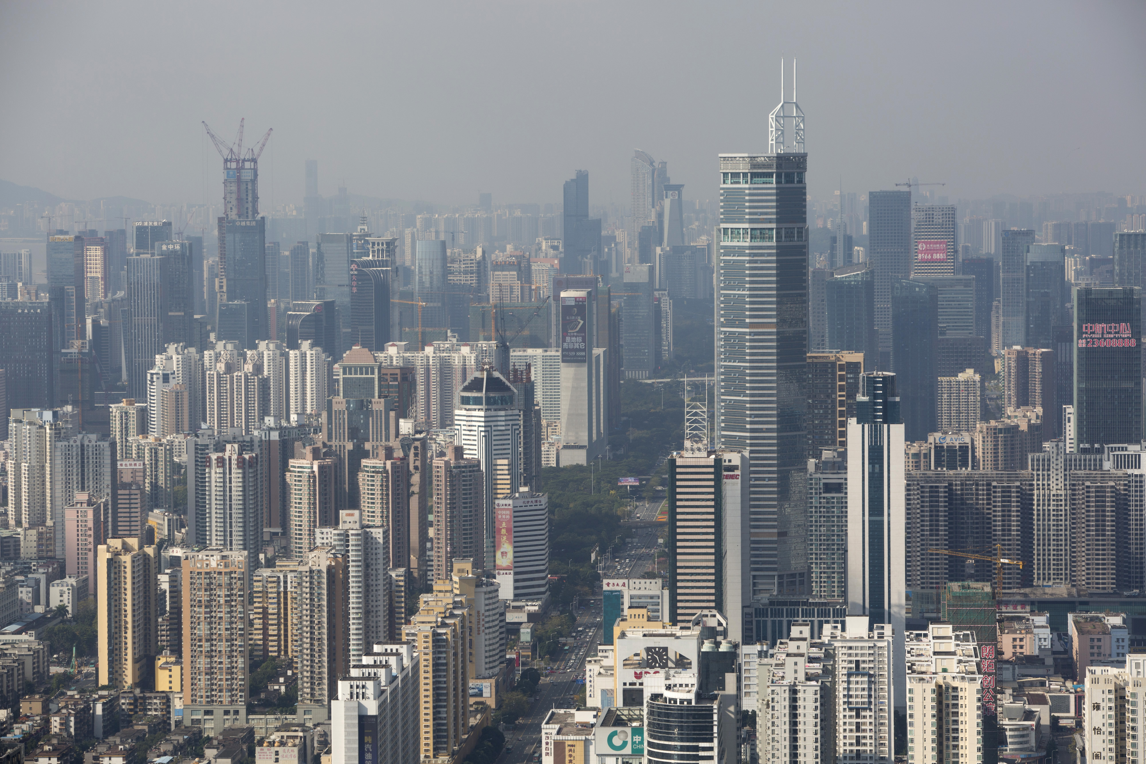 General Economy Images As China's November Property Prices And Foreign Direct Investment Data Are Released