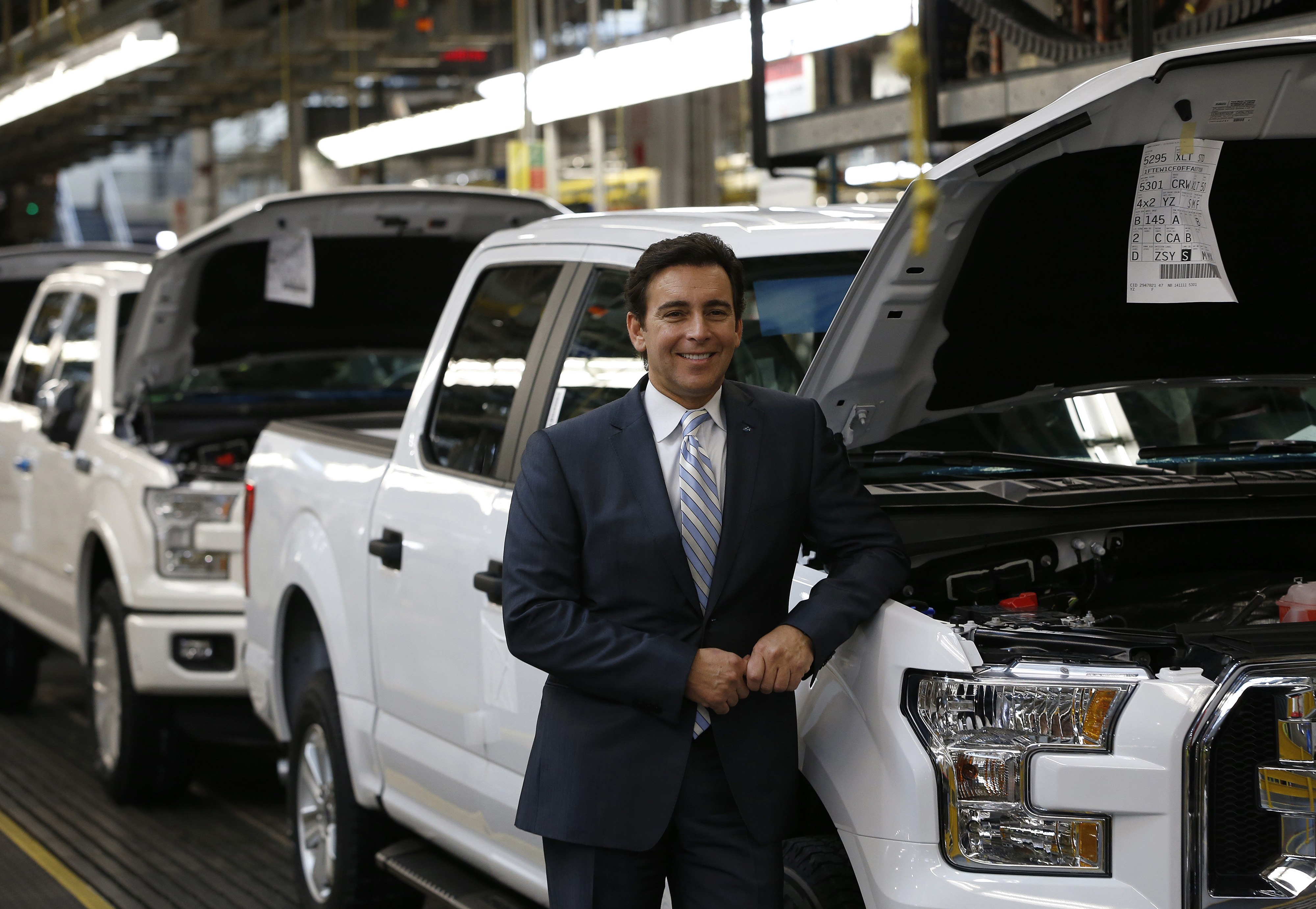 Ford Motor Co. Rolls Out Aluminum-Bodied F-150 In Factory Henry Ford Built