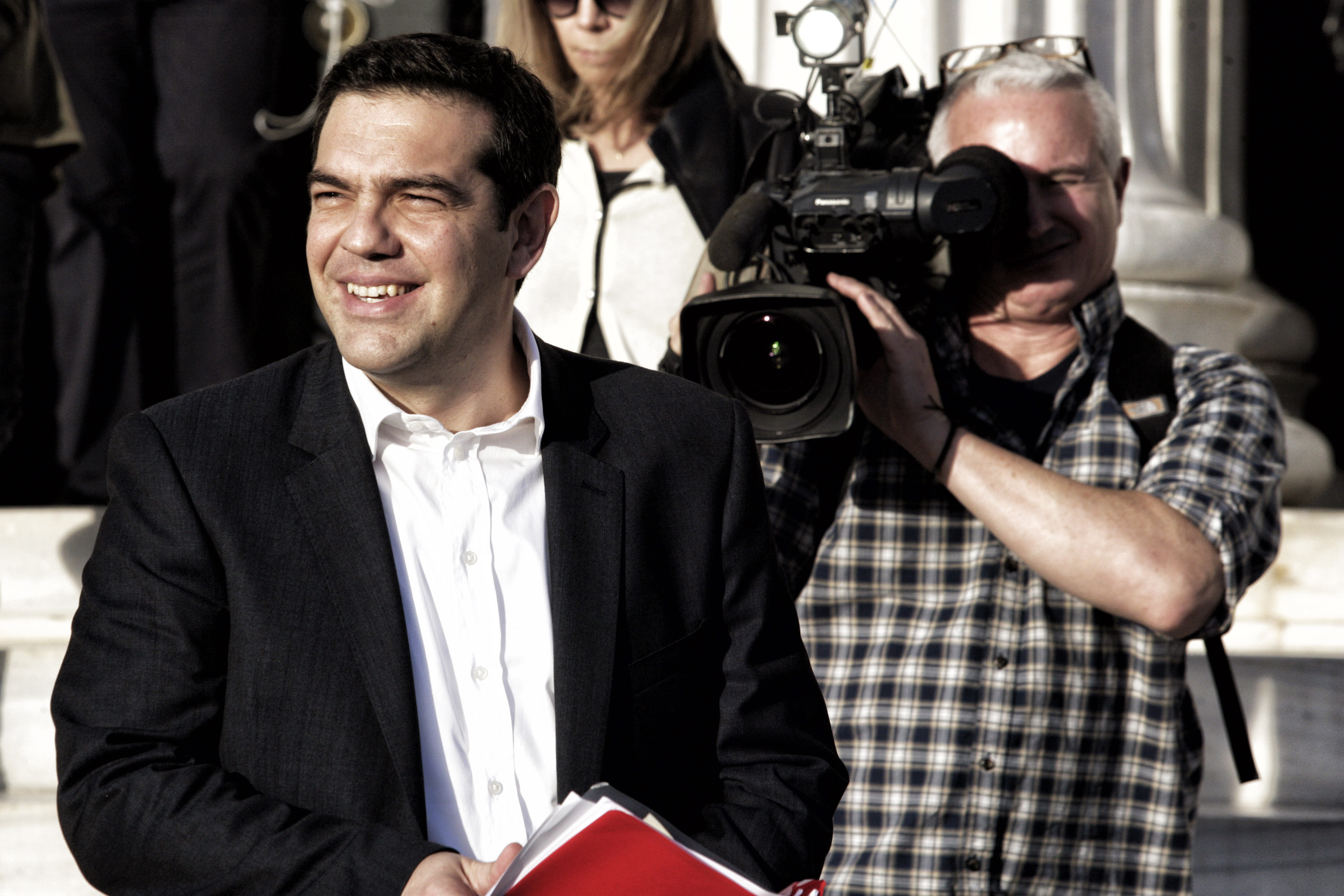 Public Meeting Of Greece's Syriza Party leader Tsipras In Athens