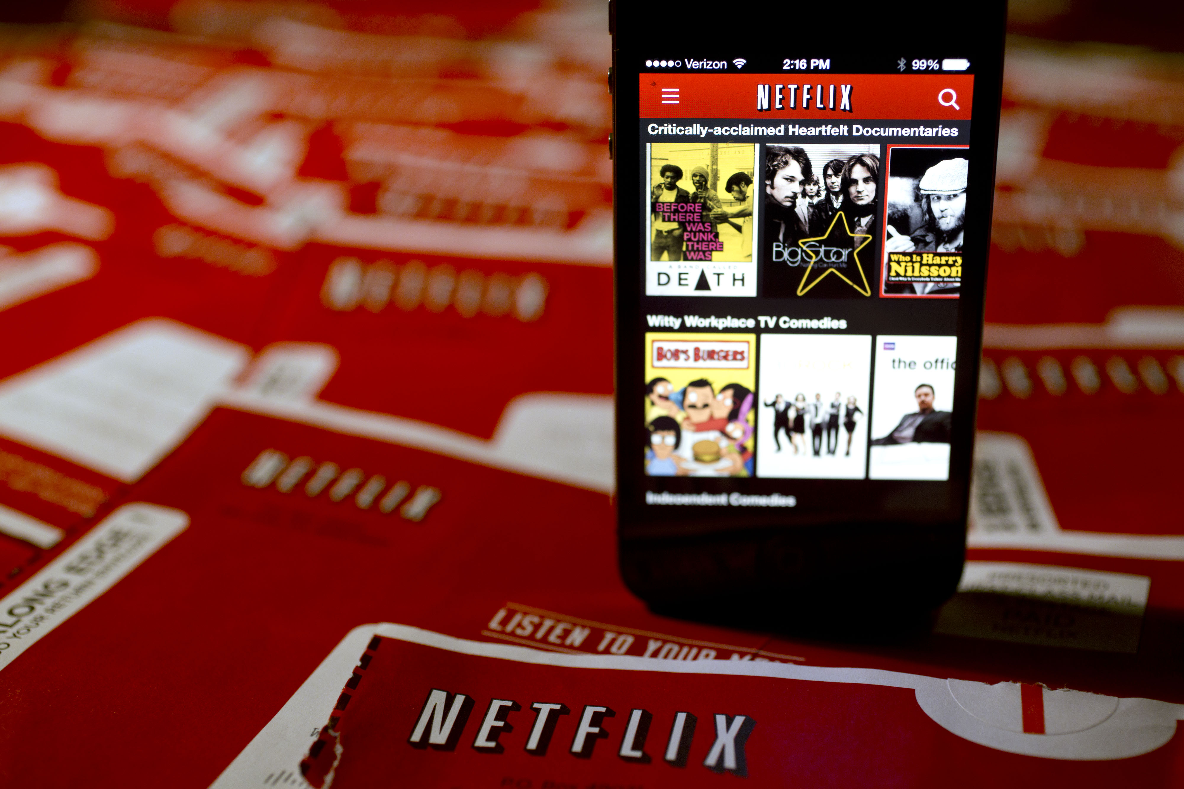 Netflix Illustrations Ahead Of Earnings