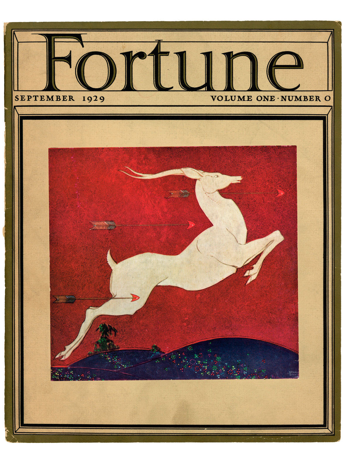 Fortune prototype issue Volume 1, Issue 0, September 1929