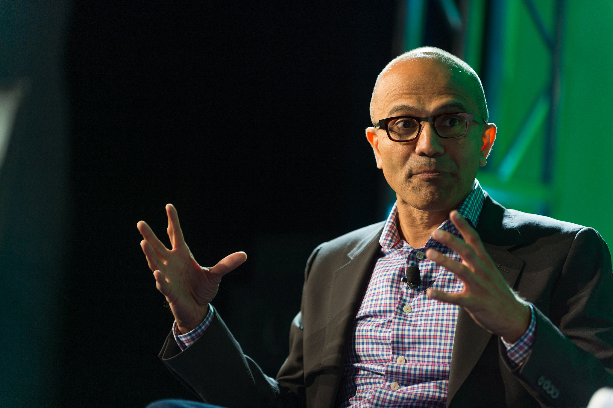Microsoft CEO Satya Nadella at Brainstorm Tech 2014