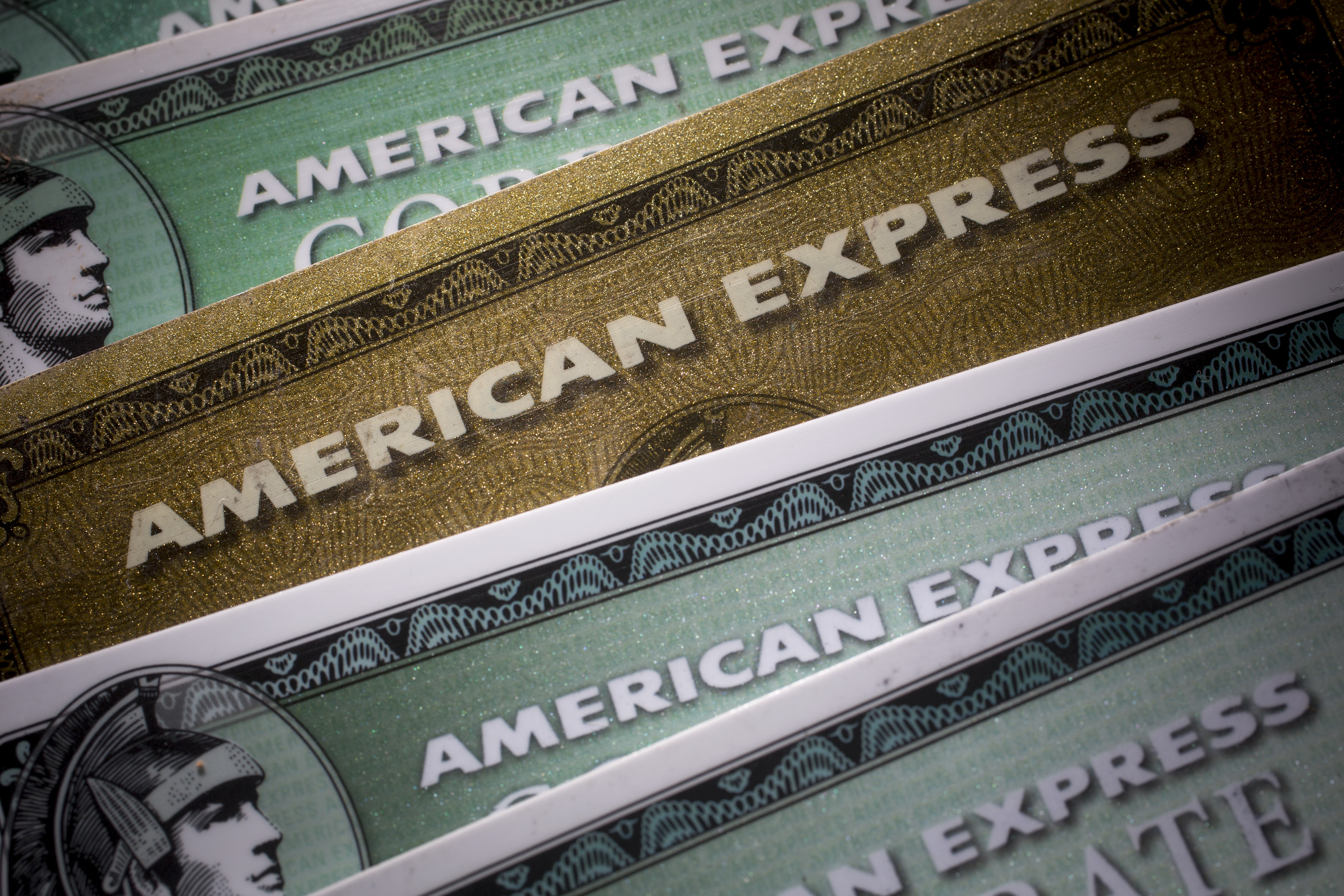 American Express Co. Credit Cards &amp; Signage Ahead Of Earns Figures
