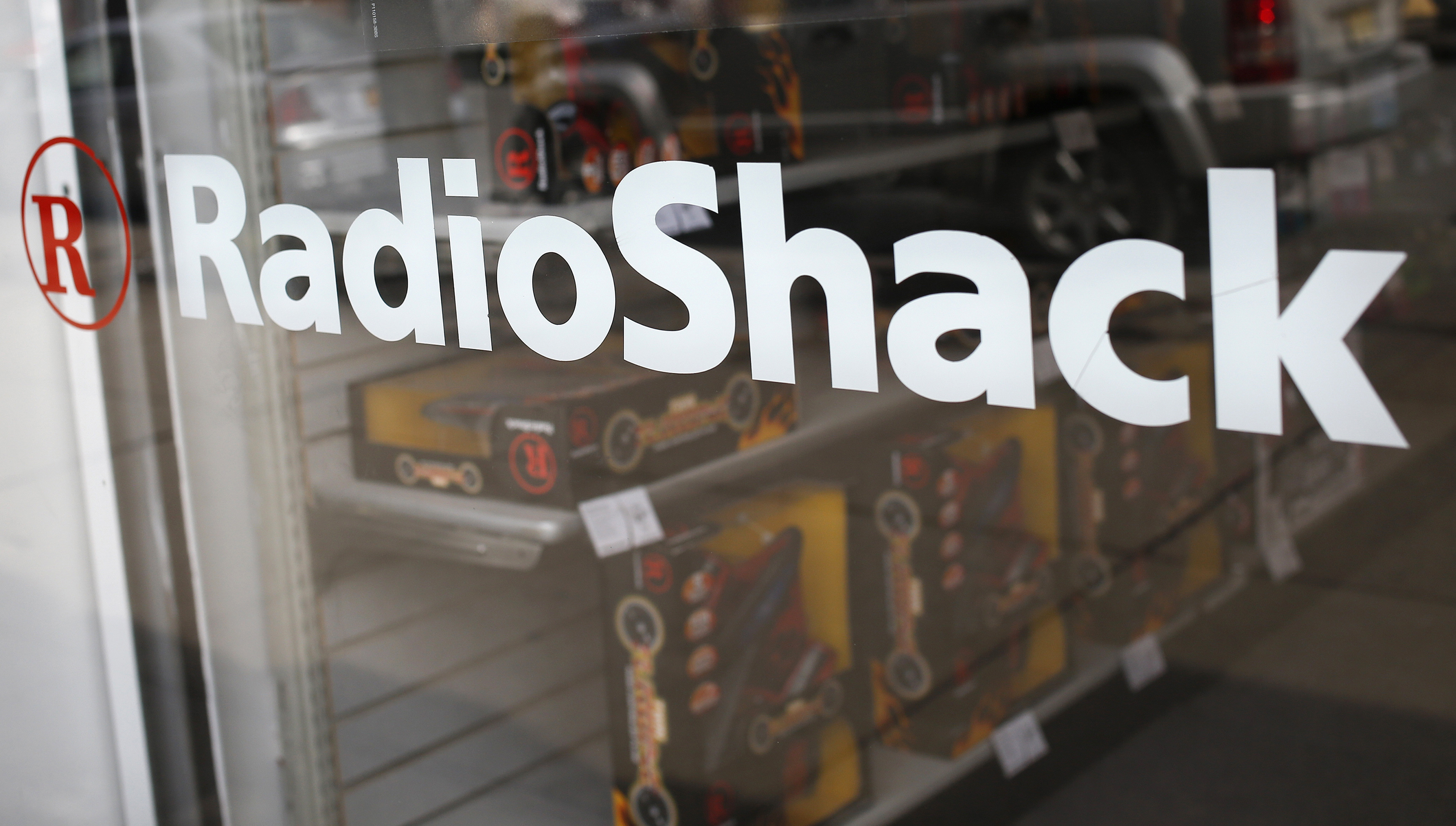 The exterior of a RadioShack store is seen in the Queens borough of New York