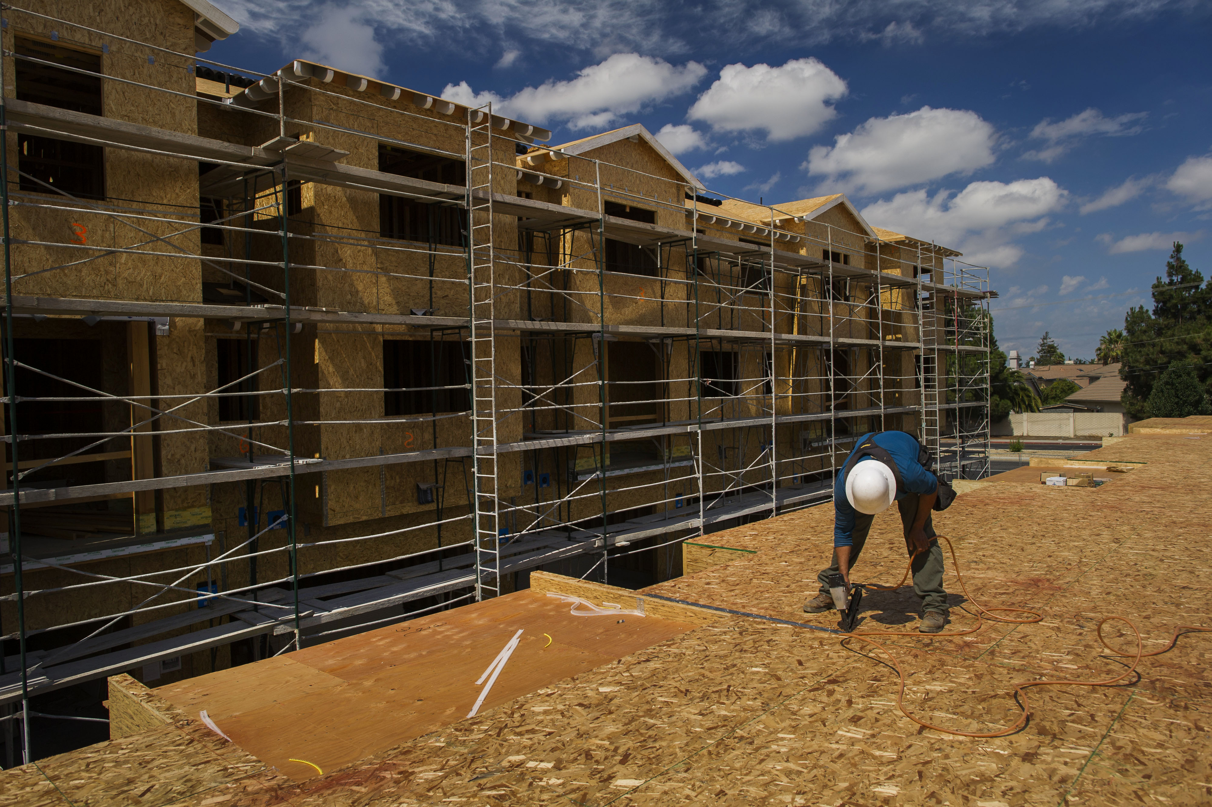Construction At A PulteGroup Inc. Housing Development Ahead of Earnings Figures