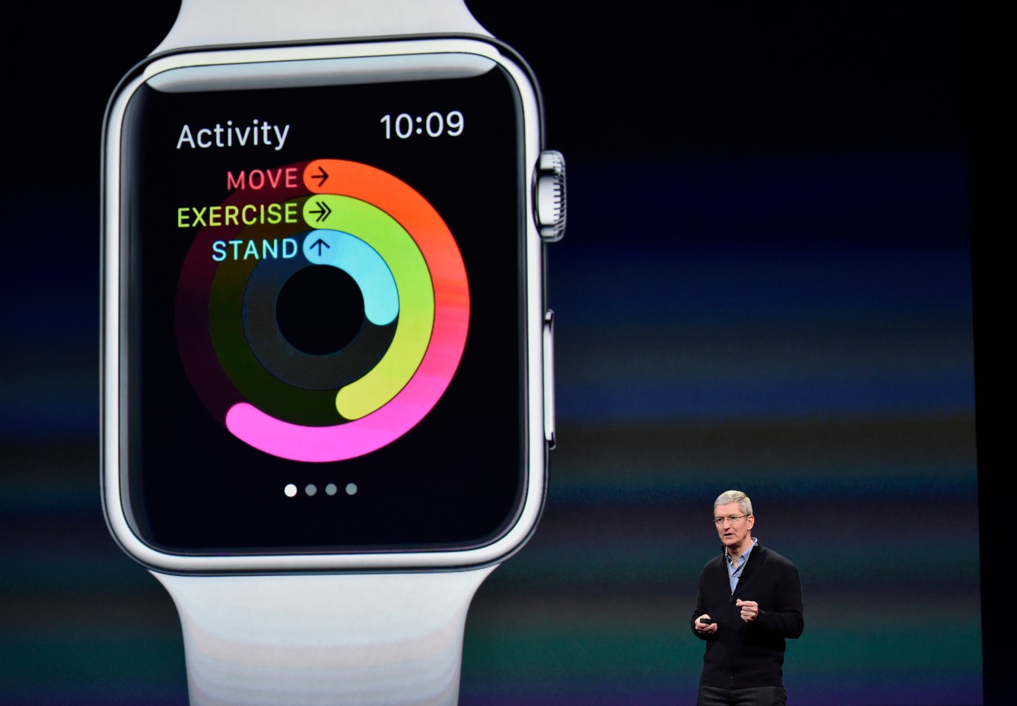 Apple’s Tim Cook unveils a ‘revolutionary’ Watch