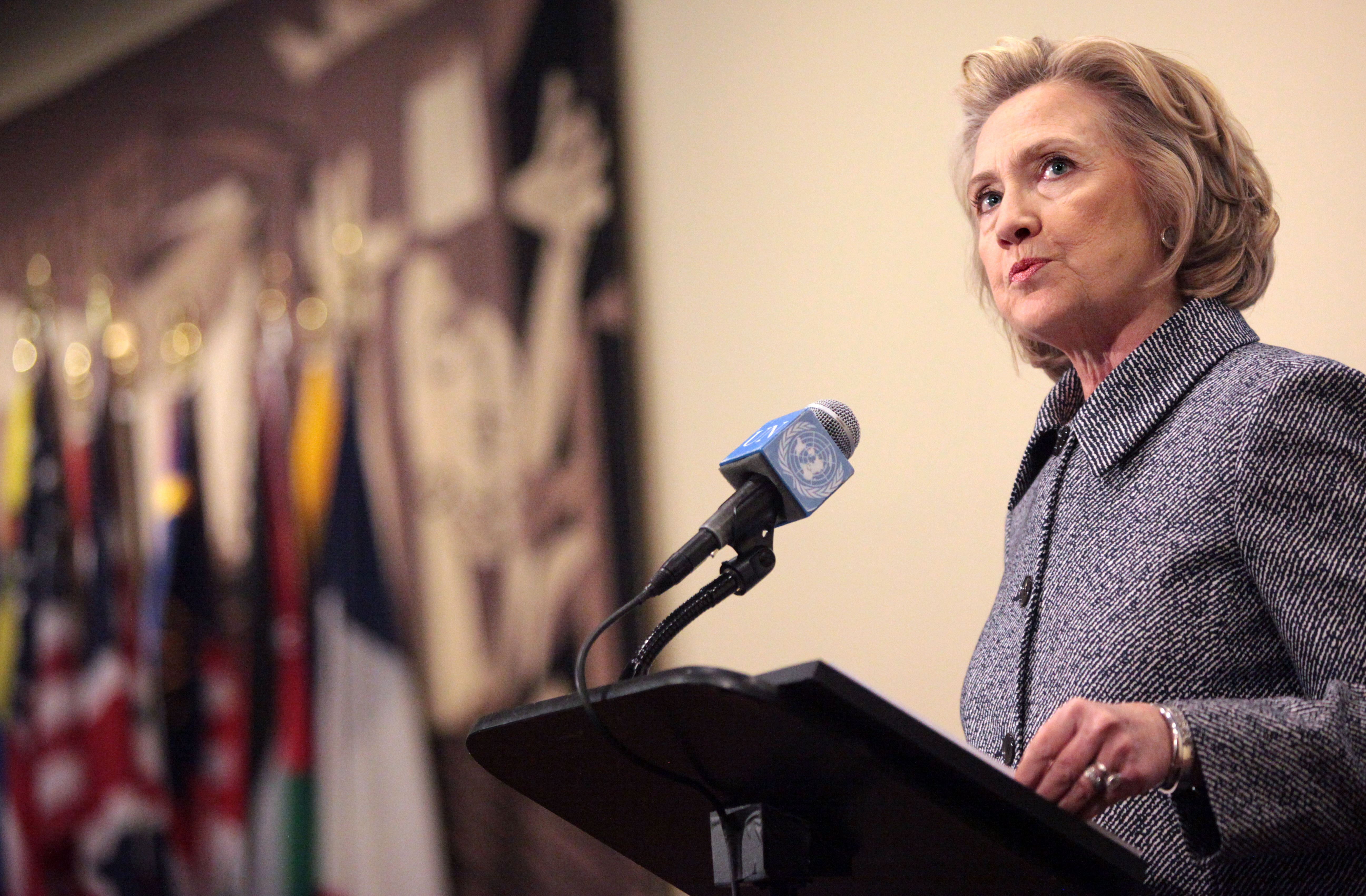 Hillary Clinton Holds Press Conference Over Email Controversy