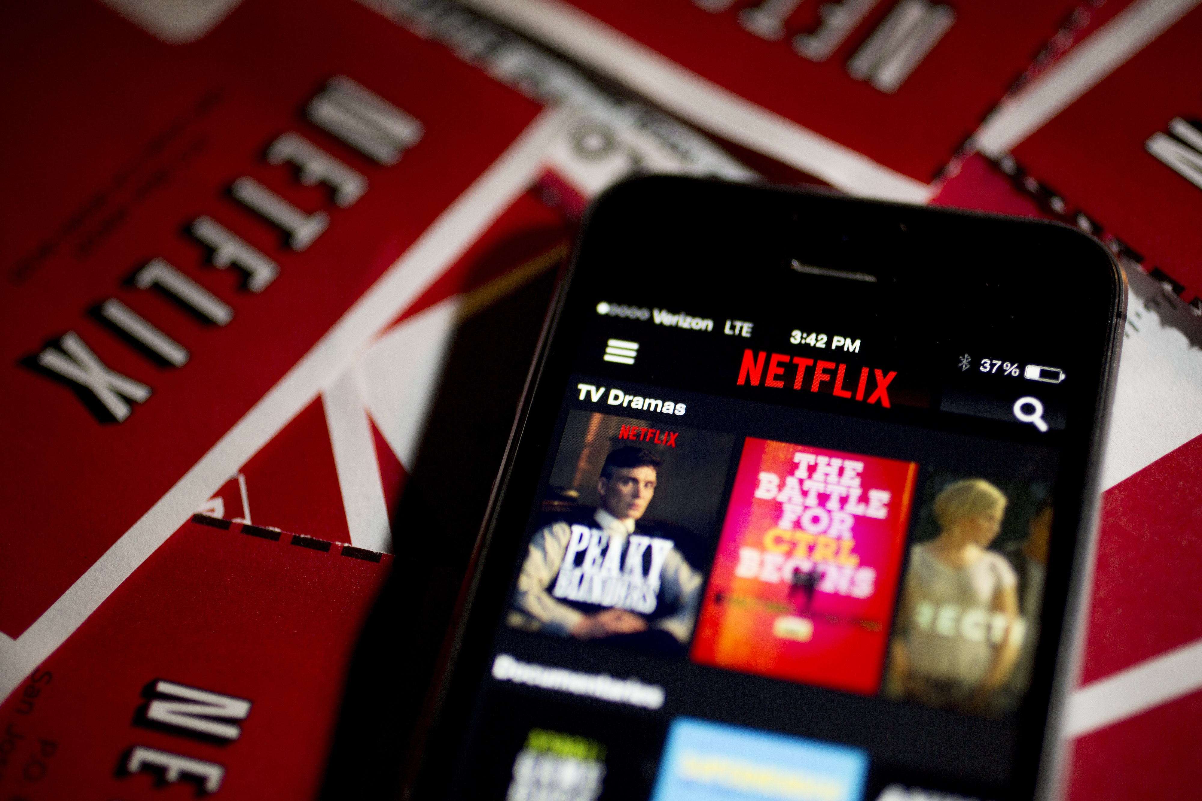 Netflix Inc. Illustrations Ahead Of Earnings Figures