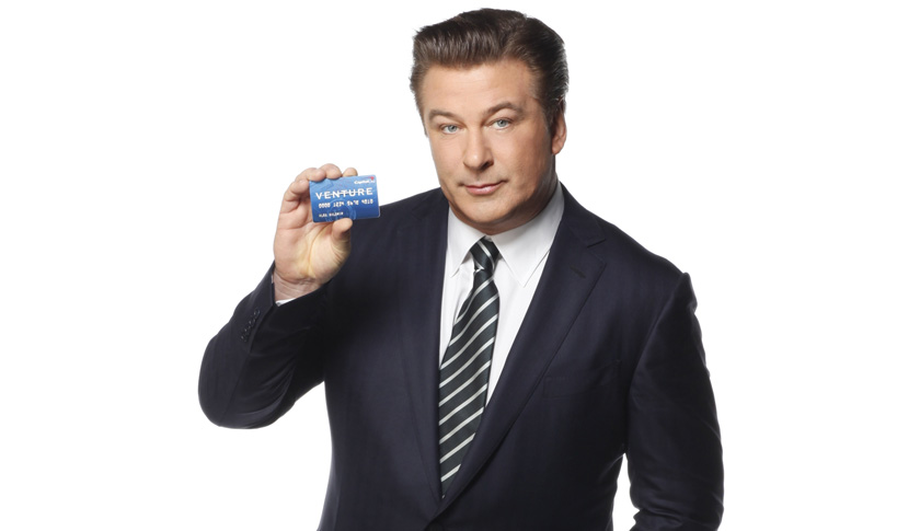 Emmy Award-Winning Actor Alec Baldwin has teamed up with Capital One for the "Match My Miles Challenge," an unprecedented promotion which gives consumers who open a Capital One Venture Card the opportunity to match up to 100,000 miles they currently have in an airline credit card rewards program. 