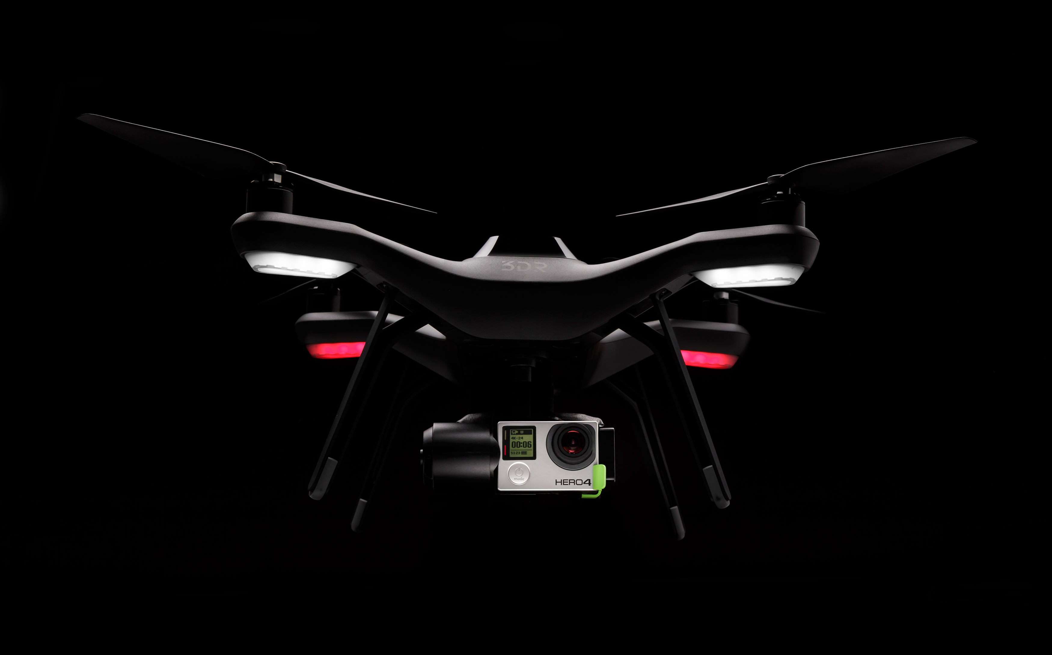 3D Robotics' Solo quadrotor drone.