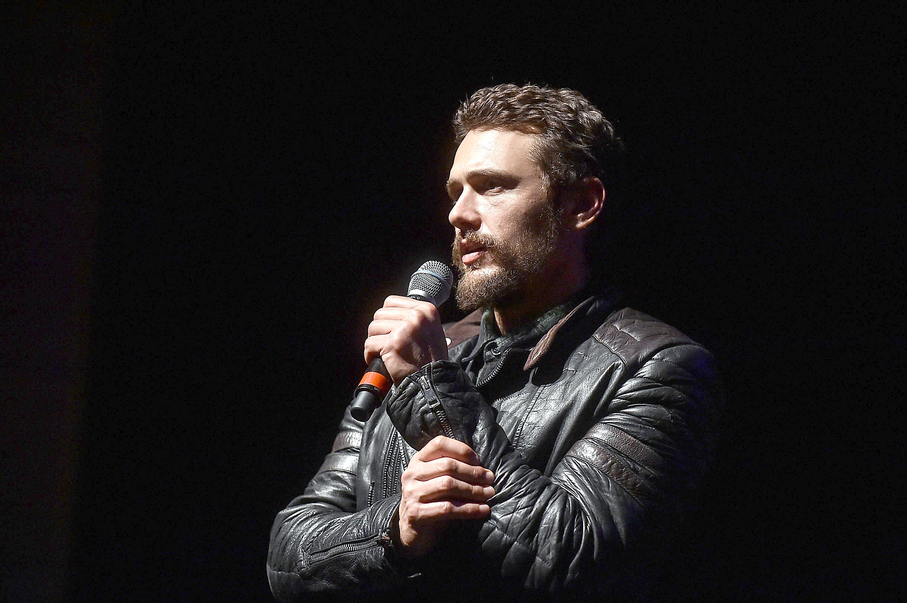 ATLANTA, GA - MARCH 25: Actor/producer James Franco onstage at the Atlanta Film Festival - "The Heyday Of Insensitive Bastards" Screening at Rialto Center for the Arts on March 25, 2015 in Atlanta, Georgia. (Photo by Paras Griffin/Getty Images)