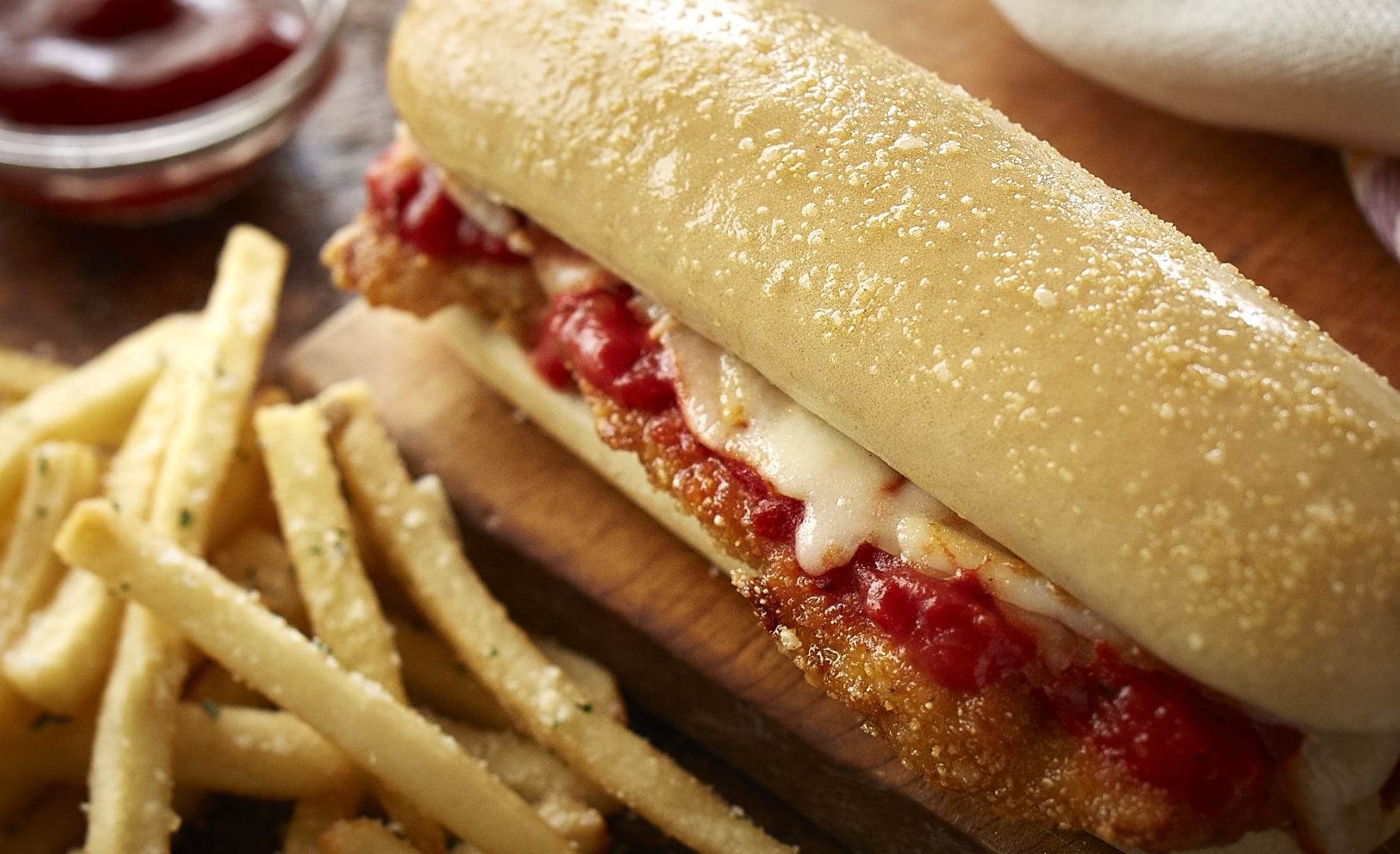 Olive Garden Breadstick Sandwiches