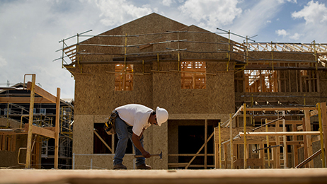 Construction At A PulteGroup Inc. Housing Development Ahead of Earnings Figures