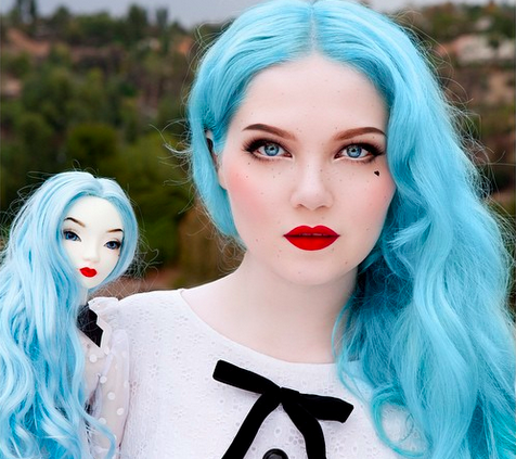 A photo from Doe Deere's Instagram account in a Richard Prince copyright controversy 